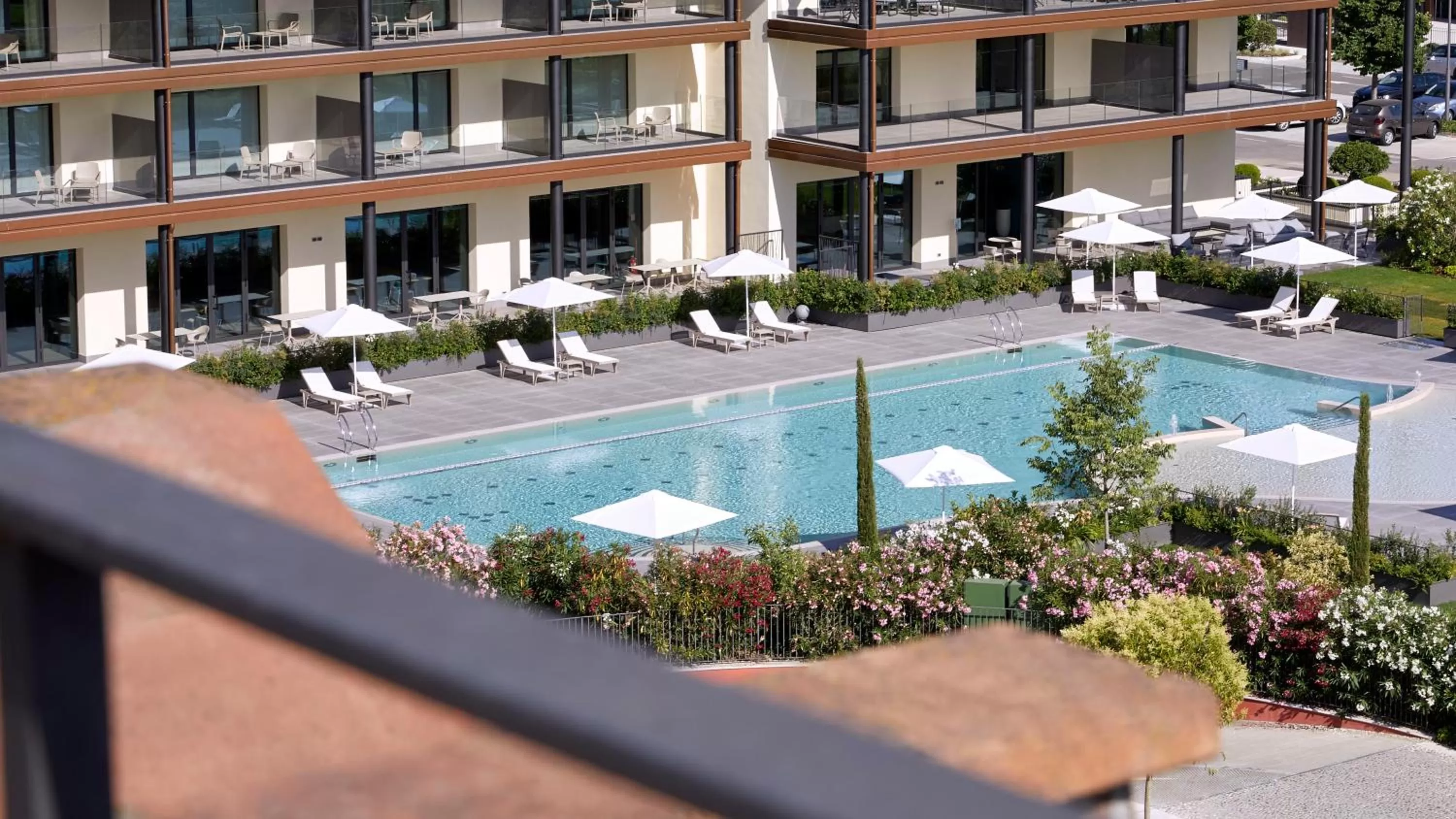 Swimming pool in Hotel Veronesi La Torre