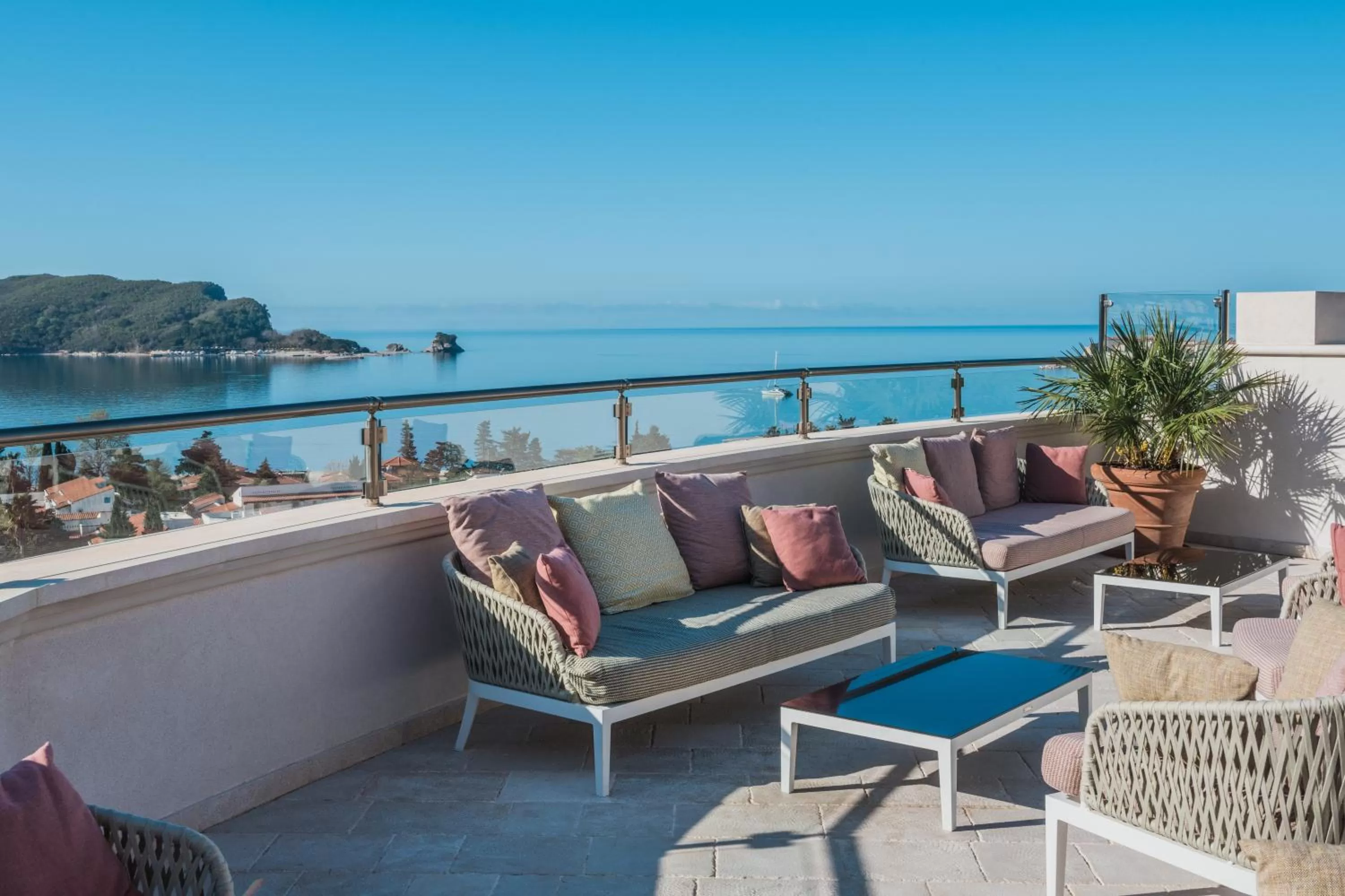 Balcony/Terrace in Iberostar Waves Slavija