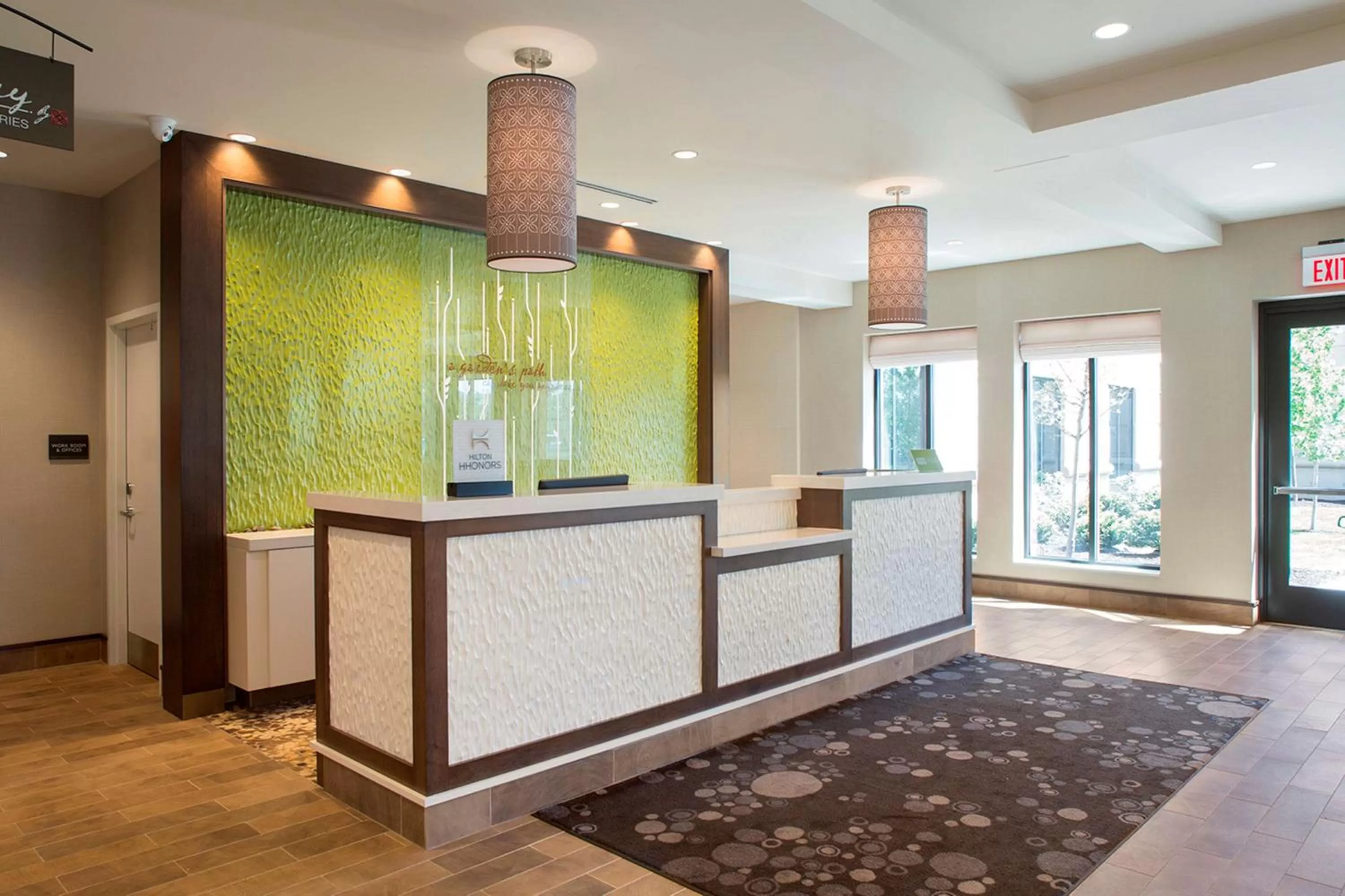 Lobby or reception in Hilton Garden Inn Akron