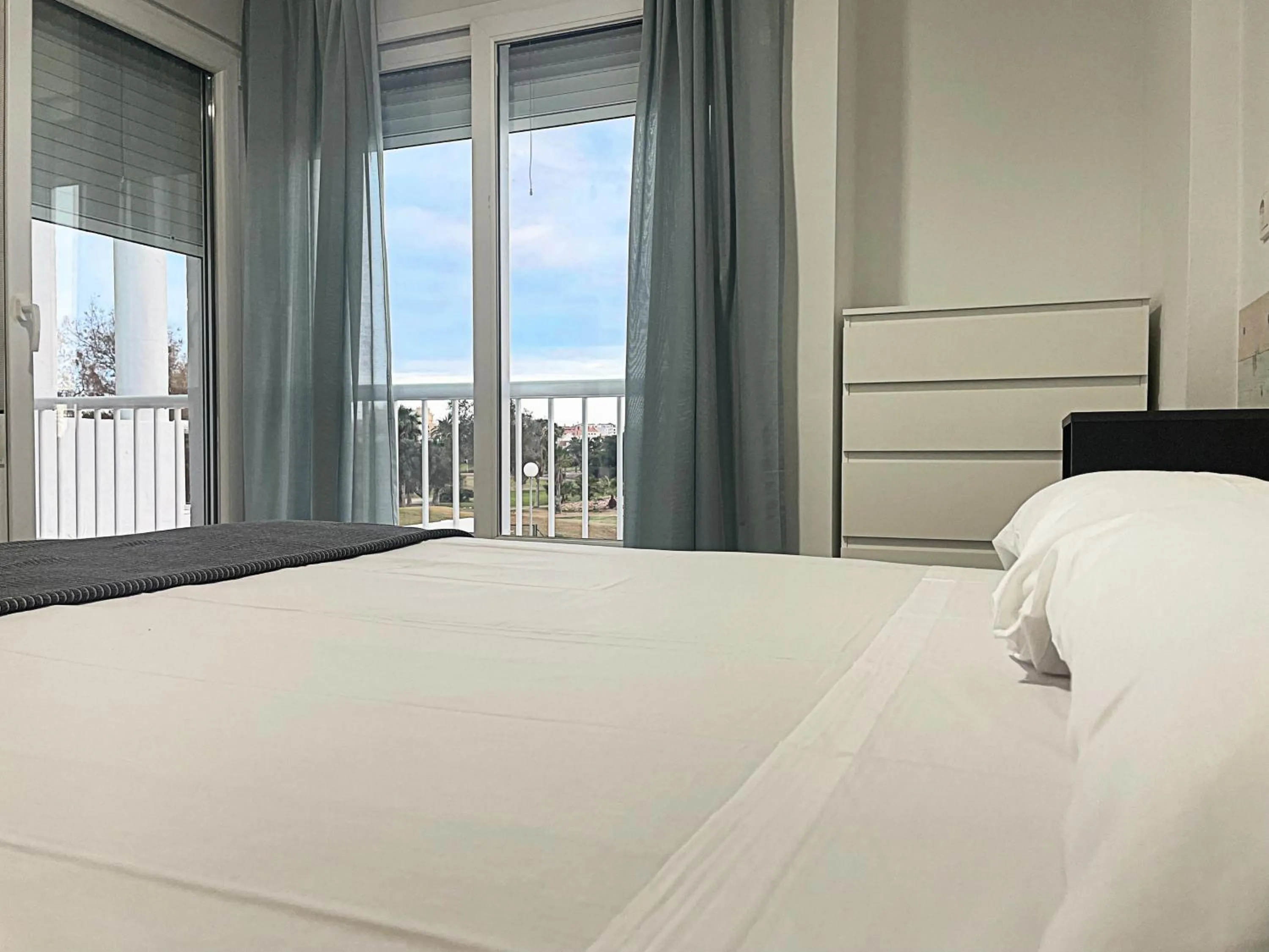 Bedroom, Bed in Roquetas Beach and Playa Serena Golf Village