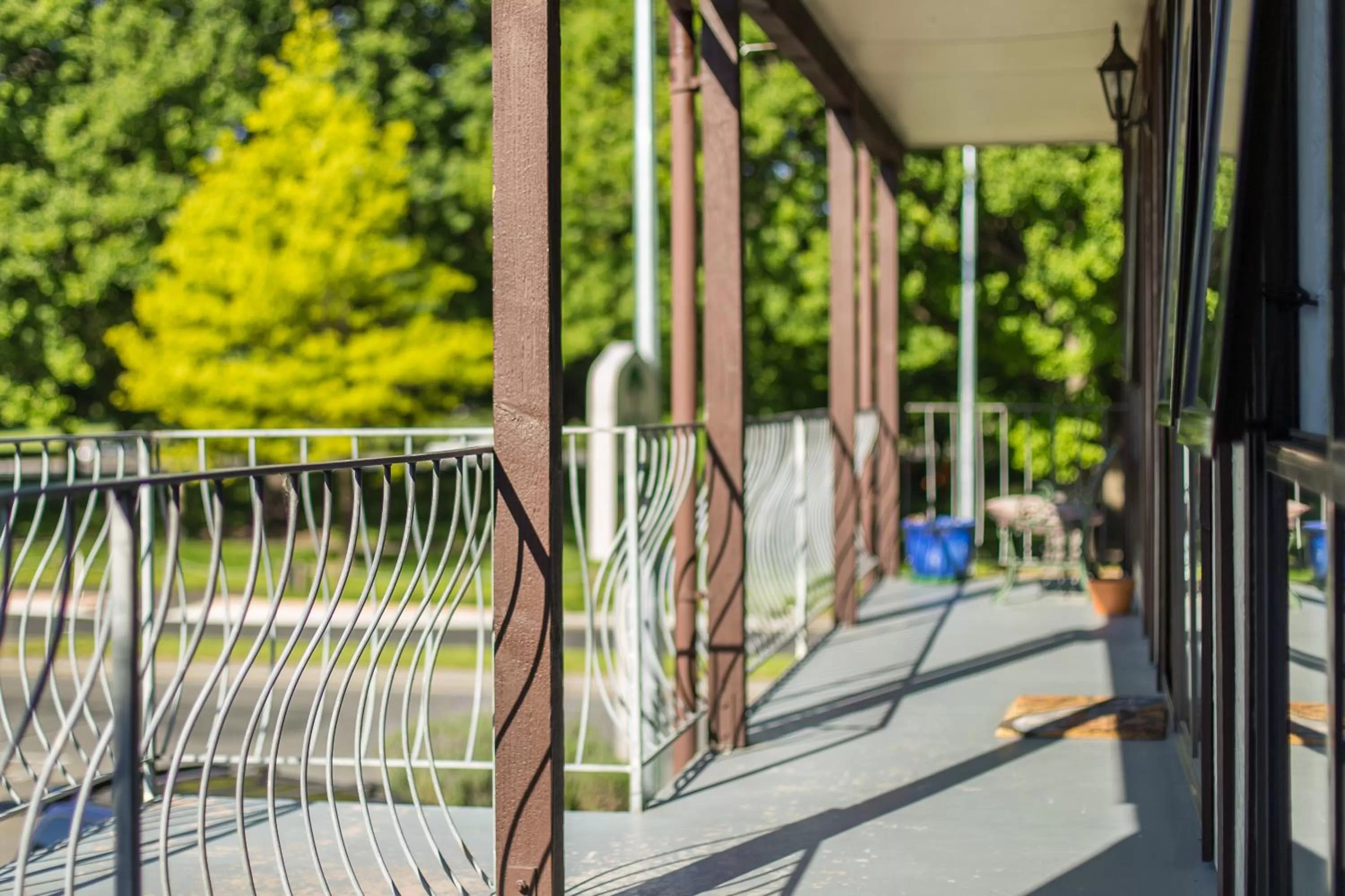 Garden view in Argyle On The Park - Central Christchurch Motel Overlooking Hagley Park