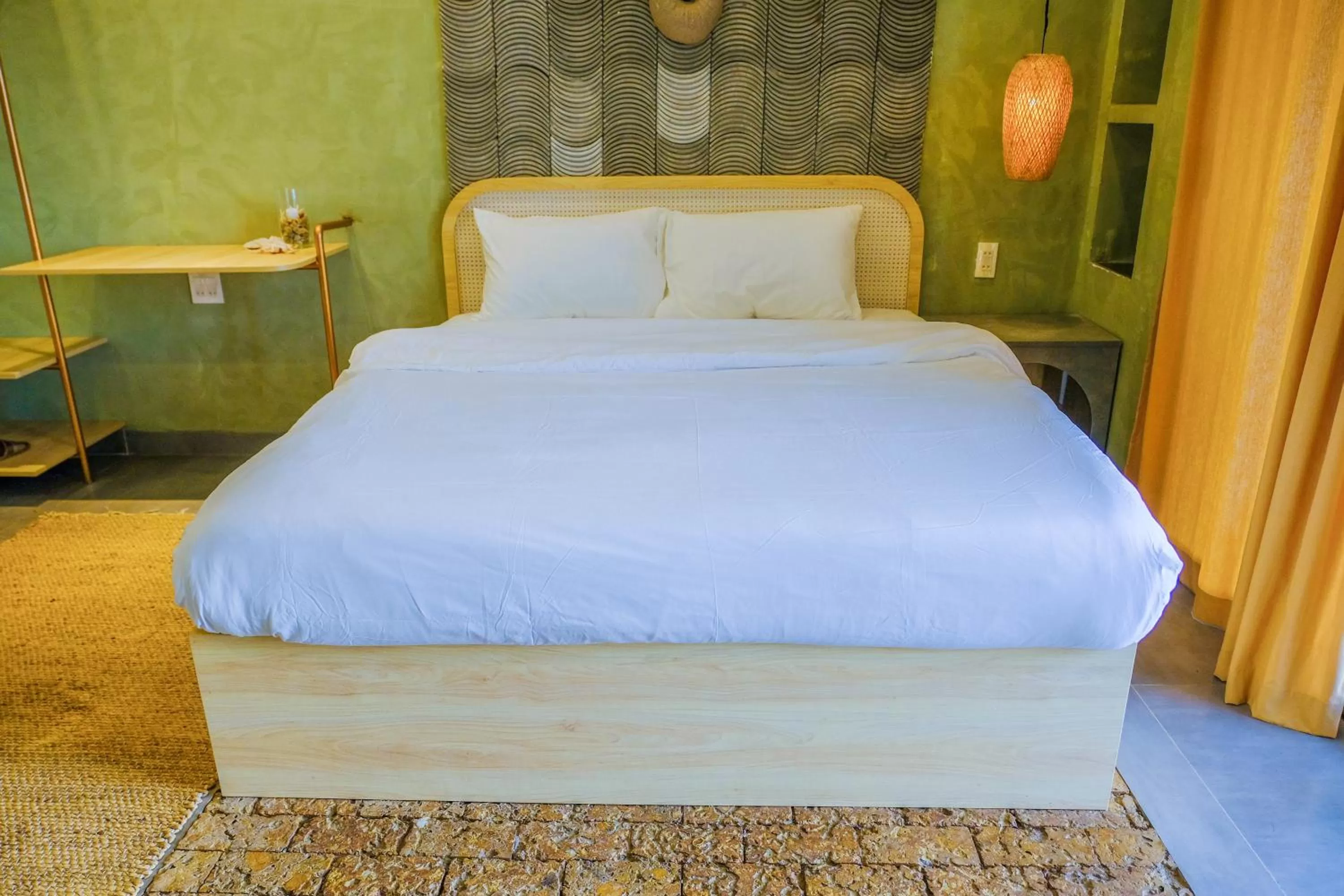 Bed in Eo Gió Có Homestay