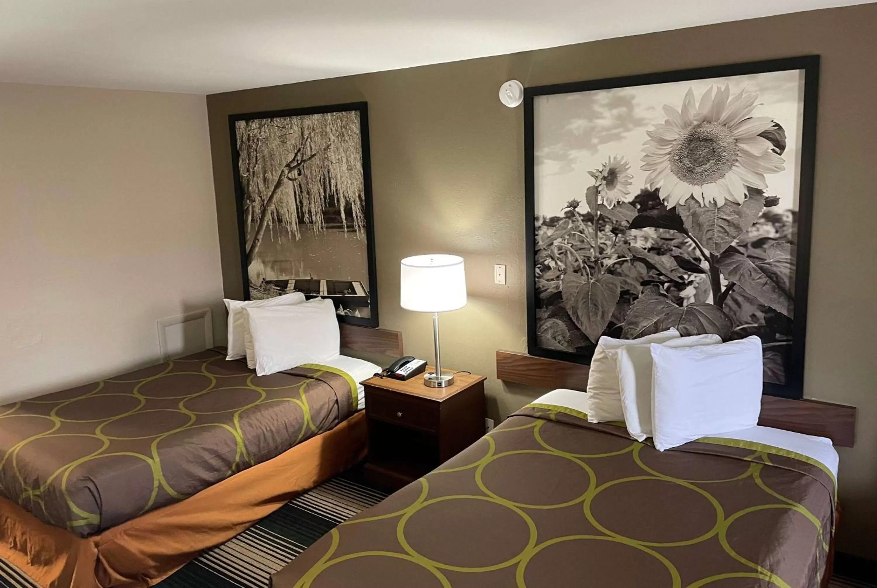 Photo of the whole room, Bed in Deluxe Inn & Suites