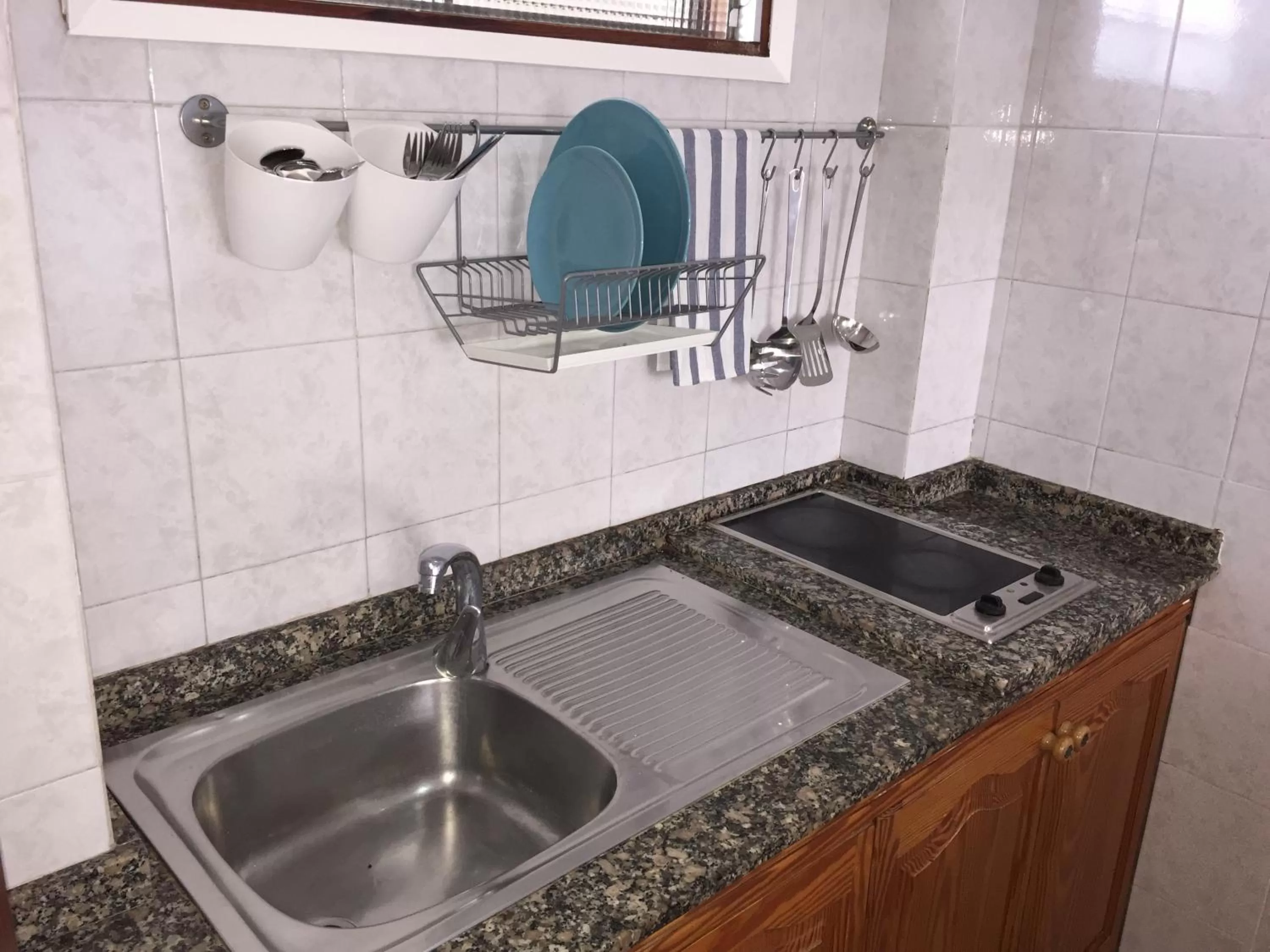 Kitchen or kitchenette in Tagoror Beach Apartments - Adults Only