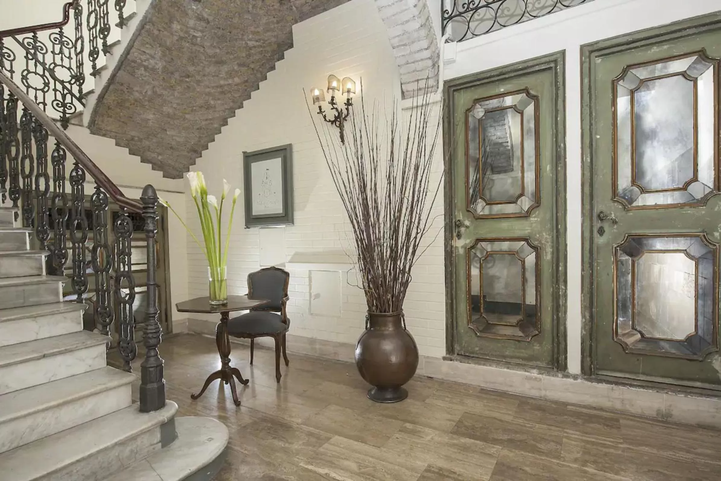 Lobby or reception in All'Orologio