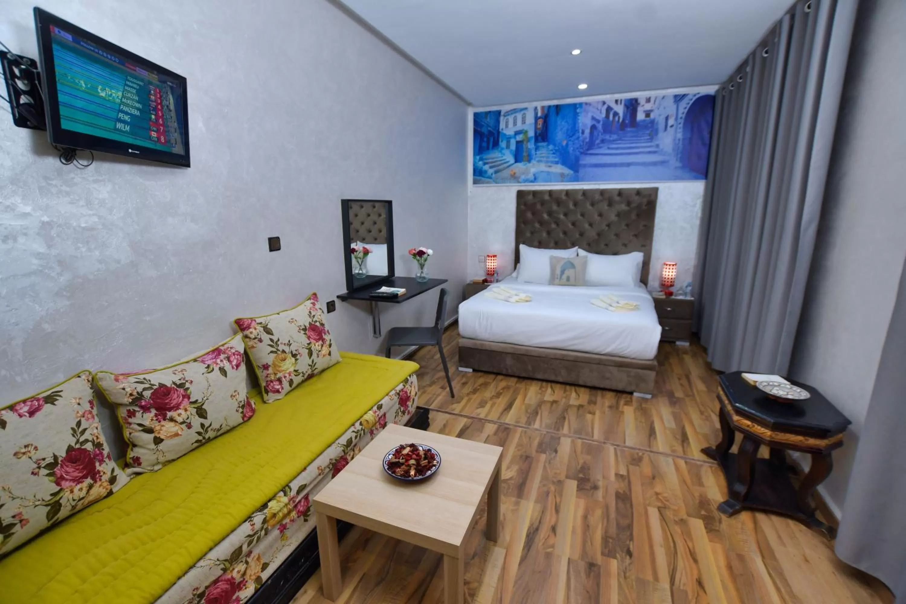 Bed in Hotel Dar Annasr