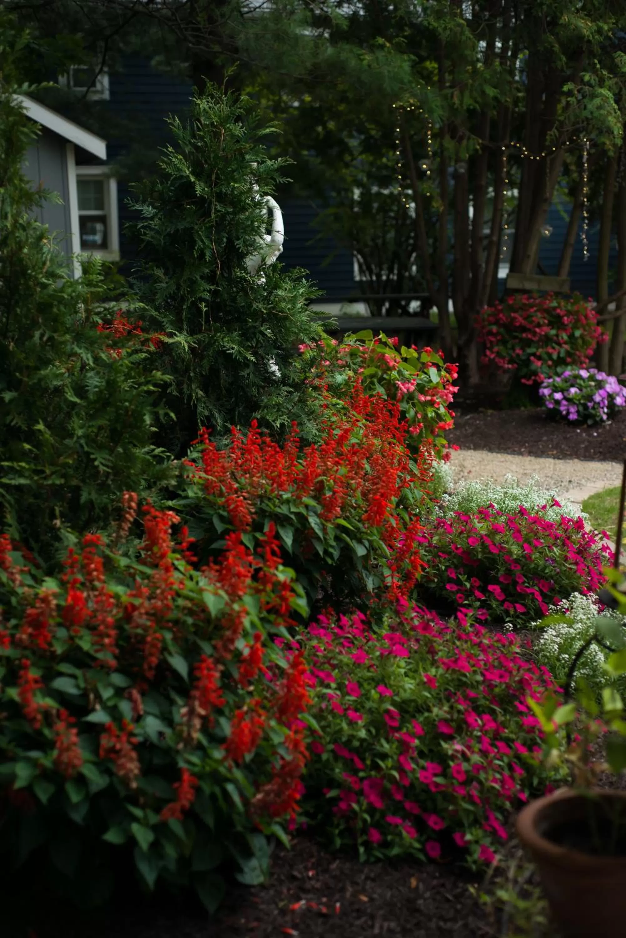 Garden view, Garden in The Borland House Inn
