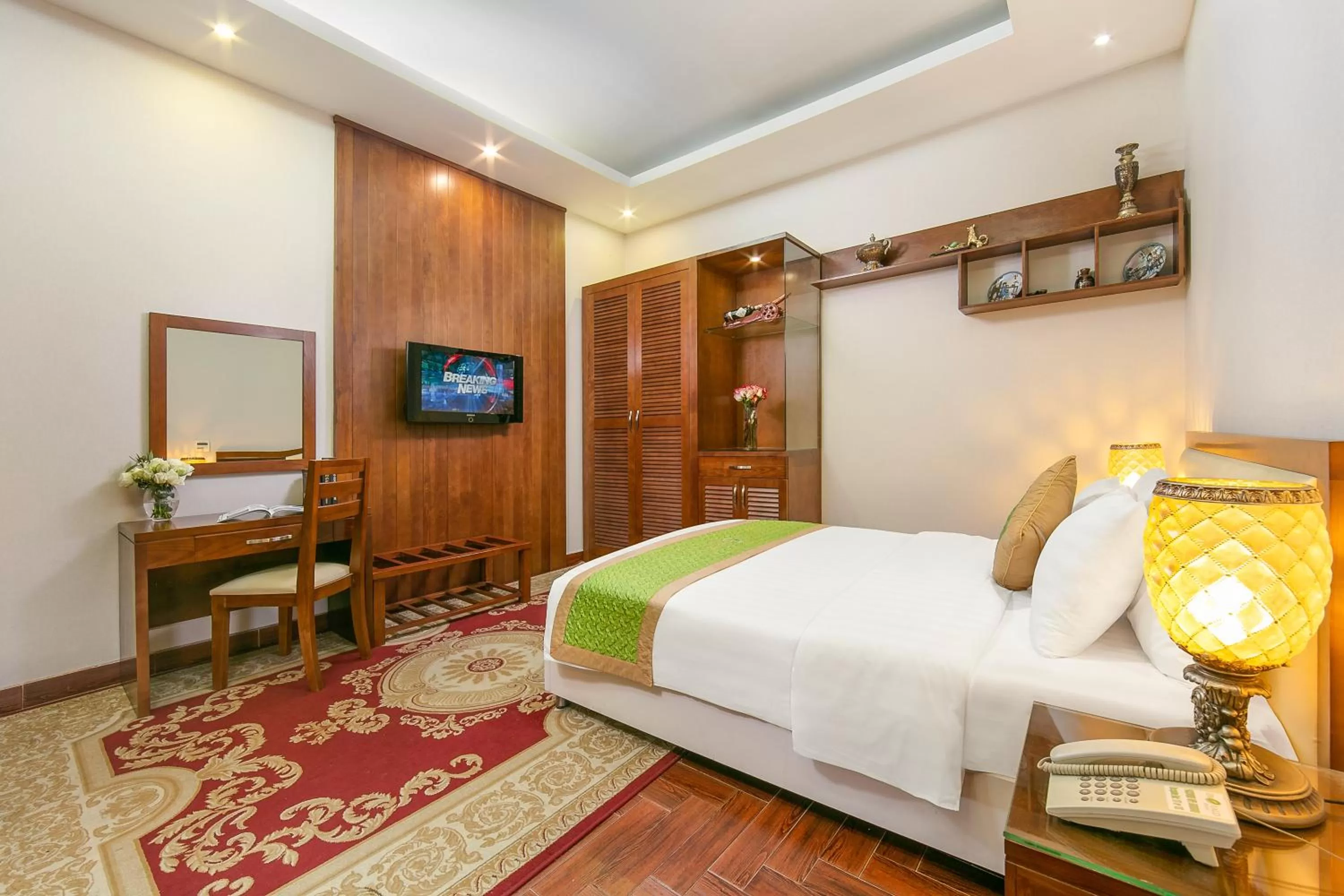 Bed in Emerald Boutique Hotel