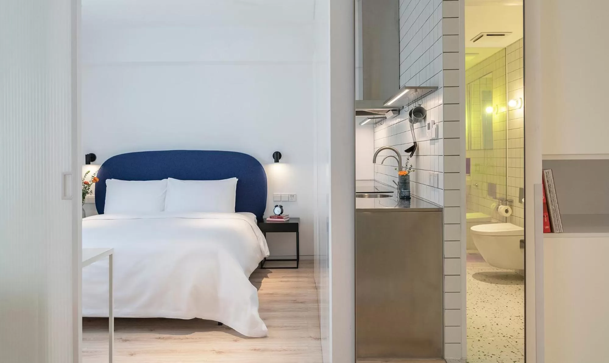 Bedroom, Bed in Stey Beijing 798 Art Zone Hotel