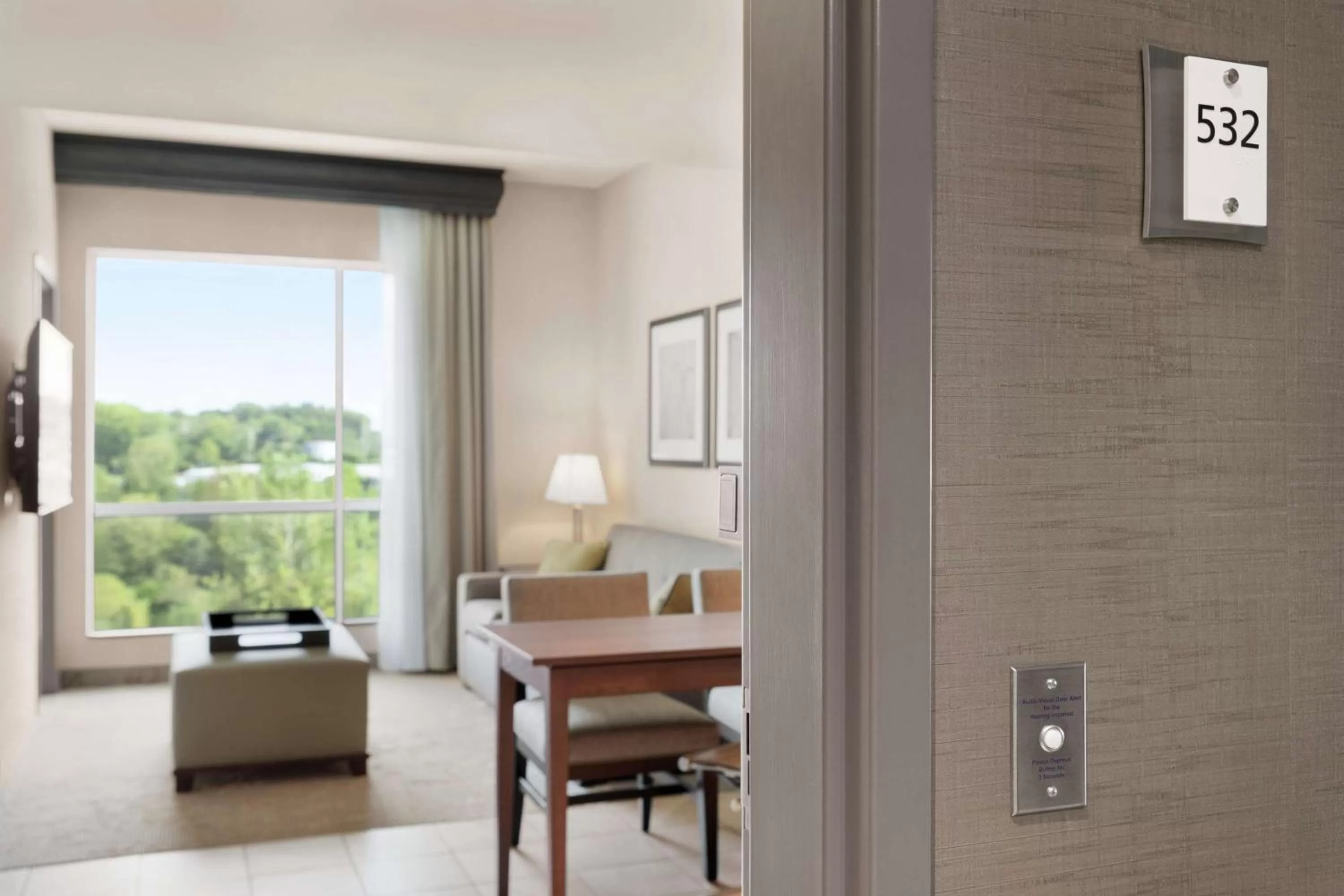 Bedroom in Embassy Suites Charlotte/Ayrsley