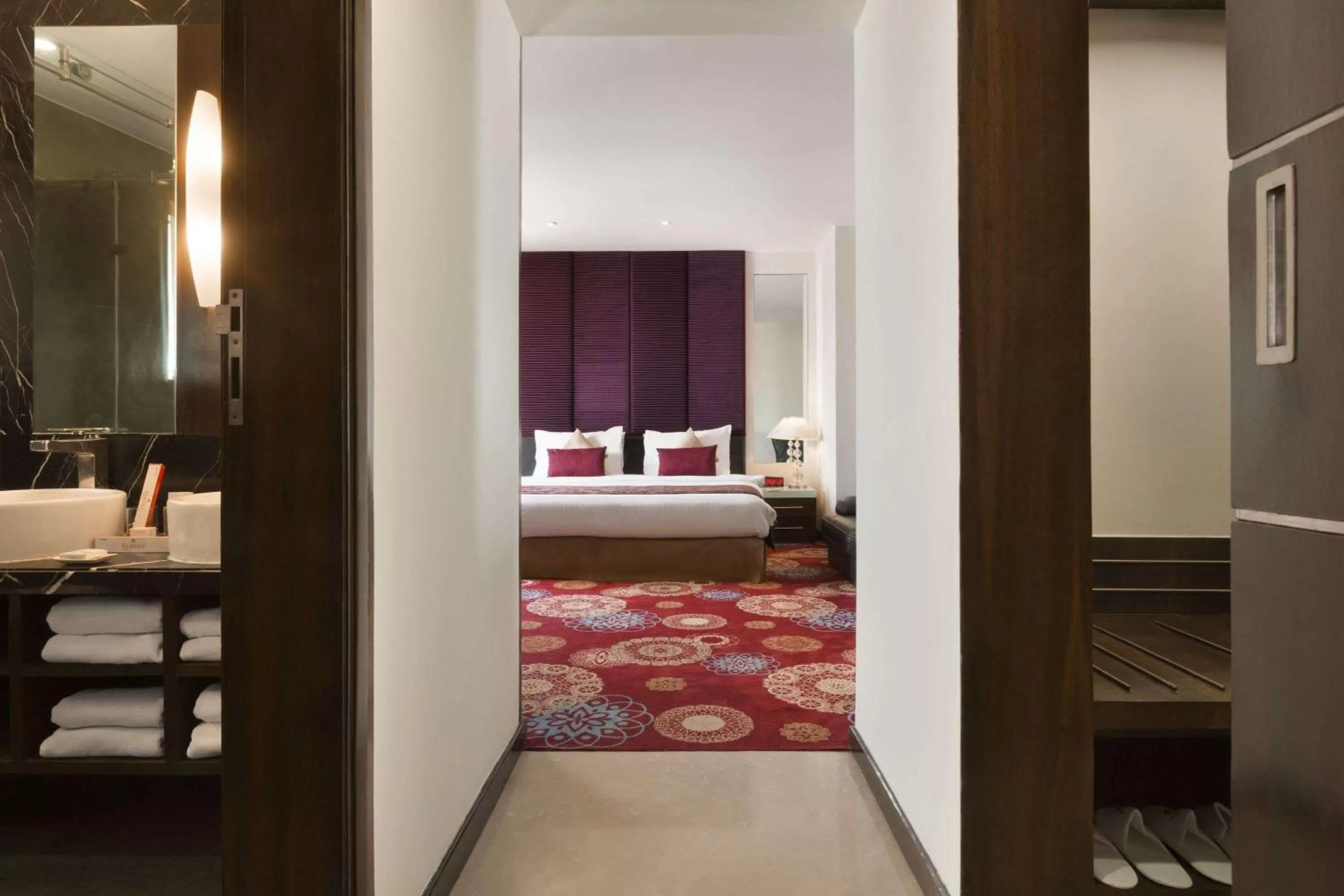 Photo of the whole room, Bed in Ramada Ahmedabad