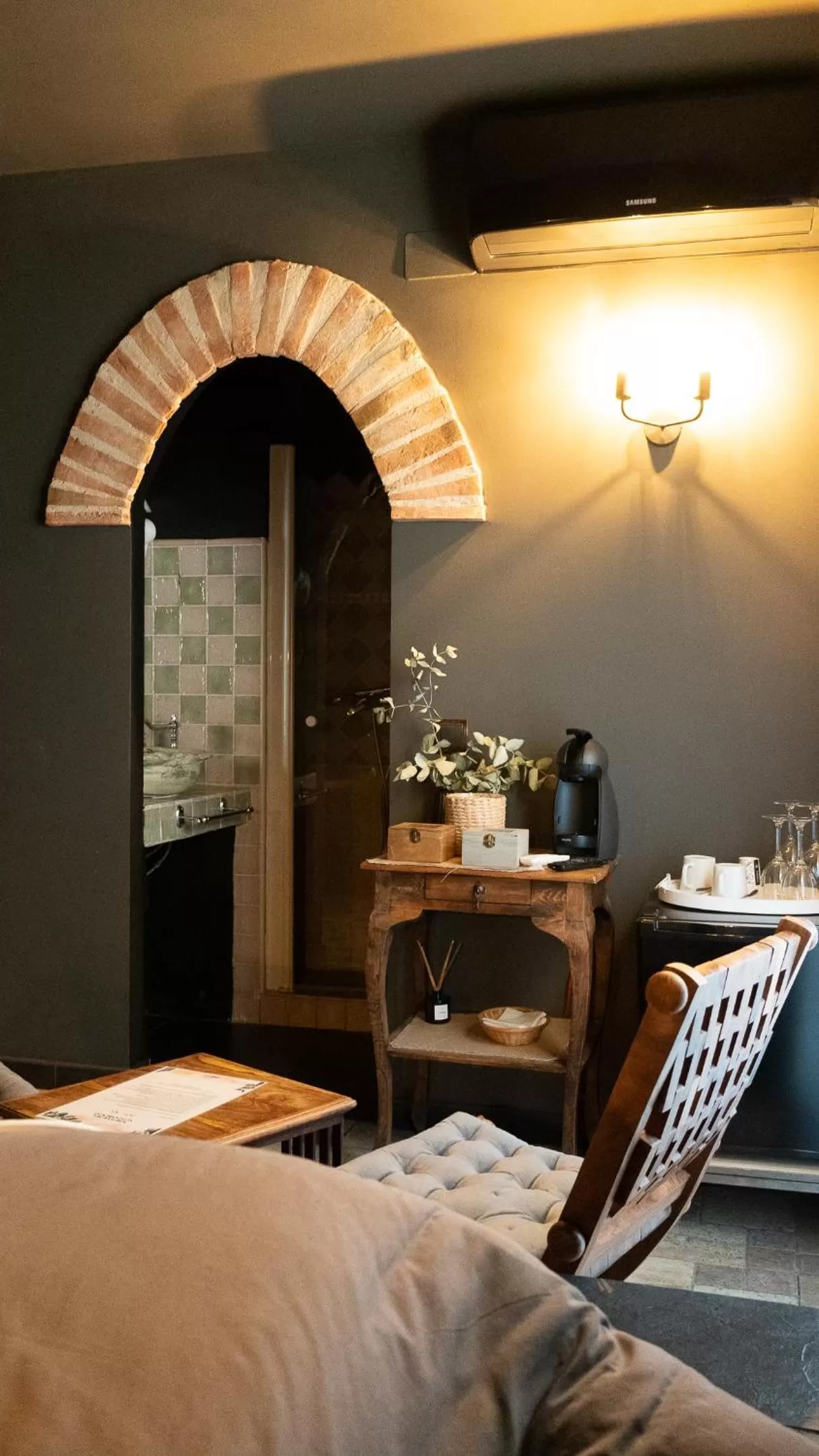 Bathroom in Hospedería Ballesteros