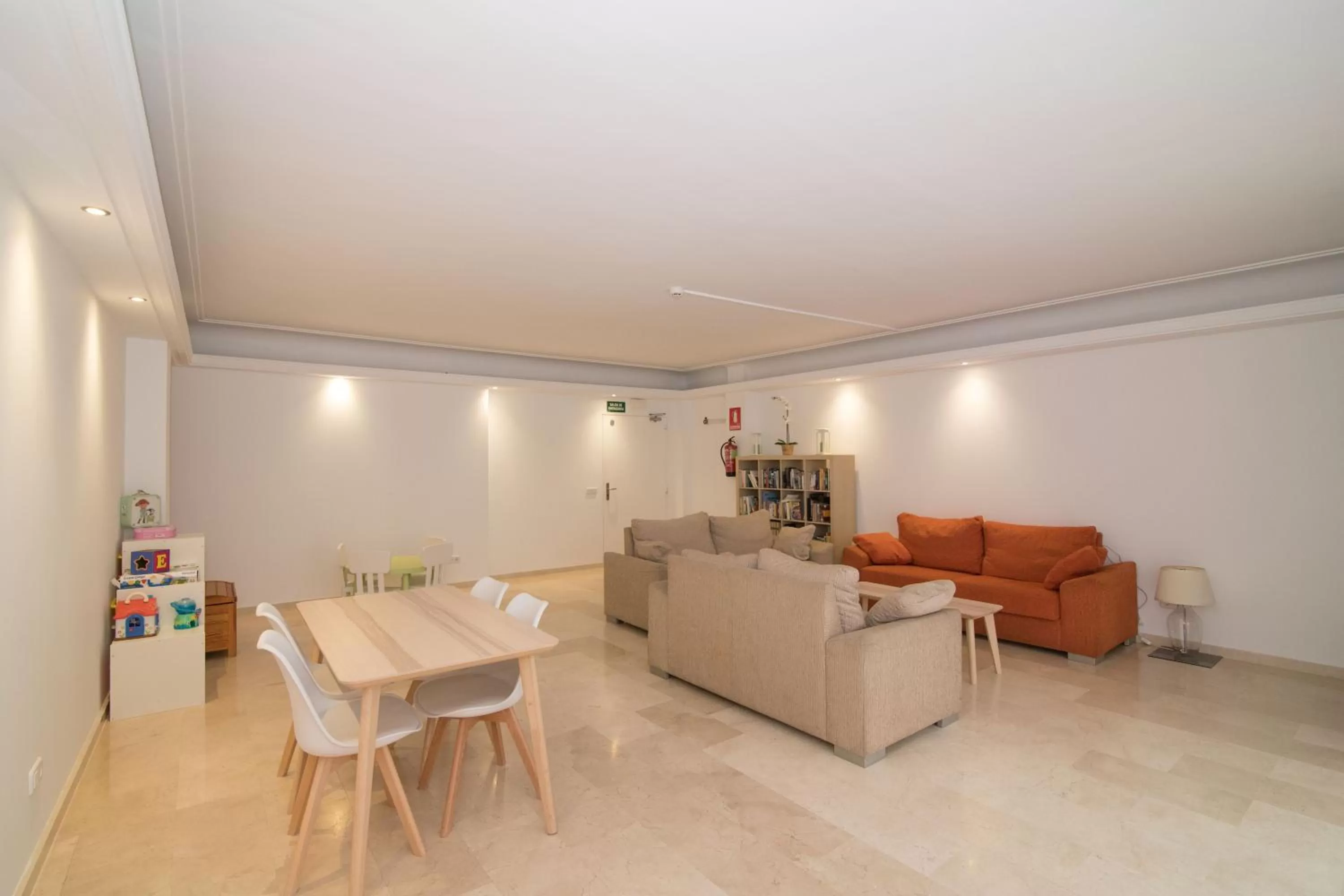 Seating area in Hotel Abelay