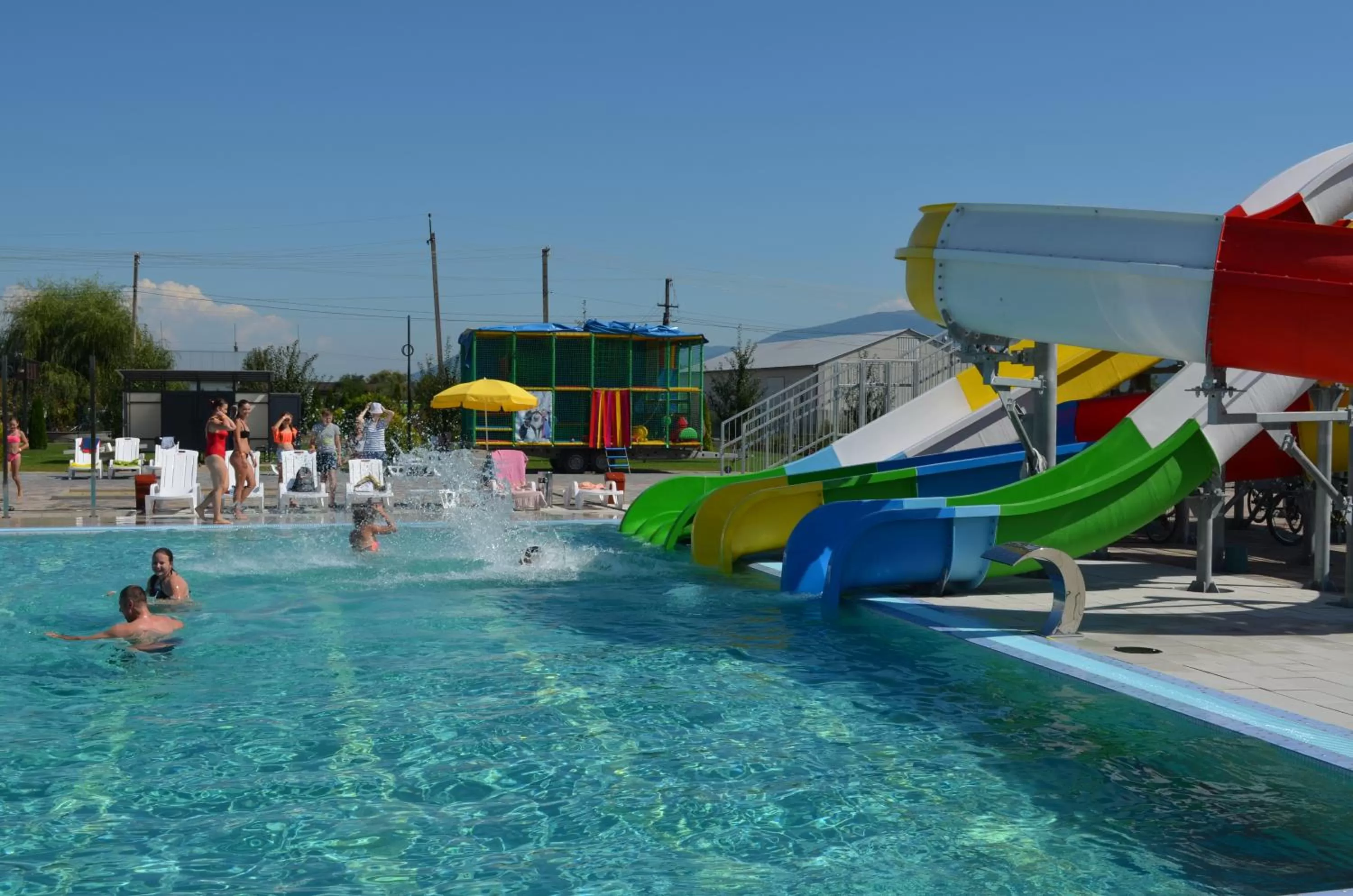 Swimming pool in Tulipan Hotel Aquapark