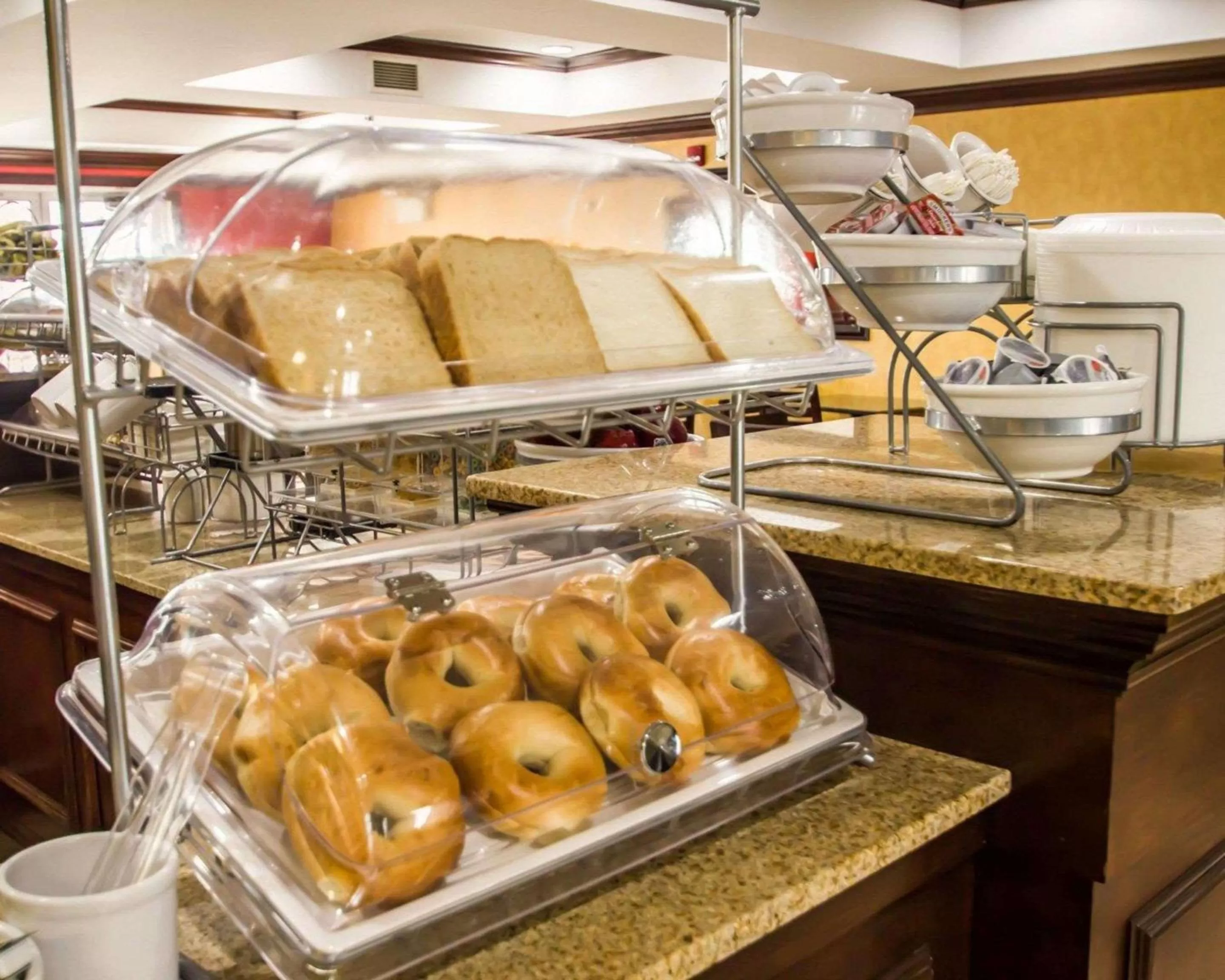 Restaurant/places to eat in Quality Suites NYC Gateway