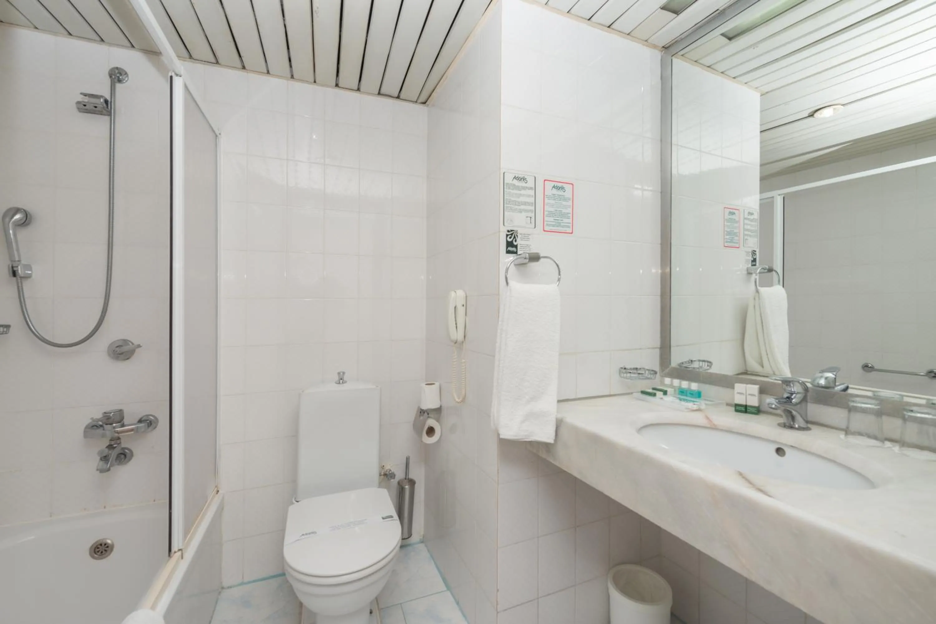 Bathroom in Adonis Hotel