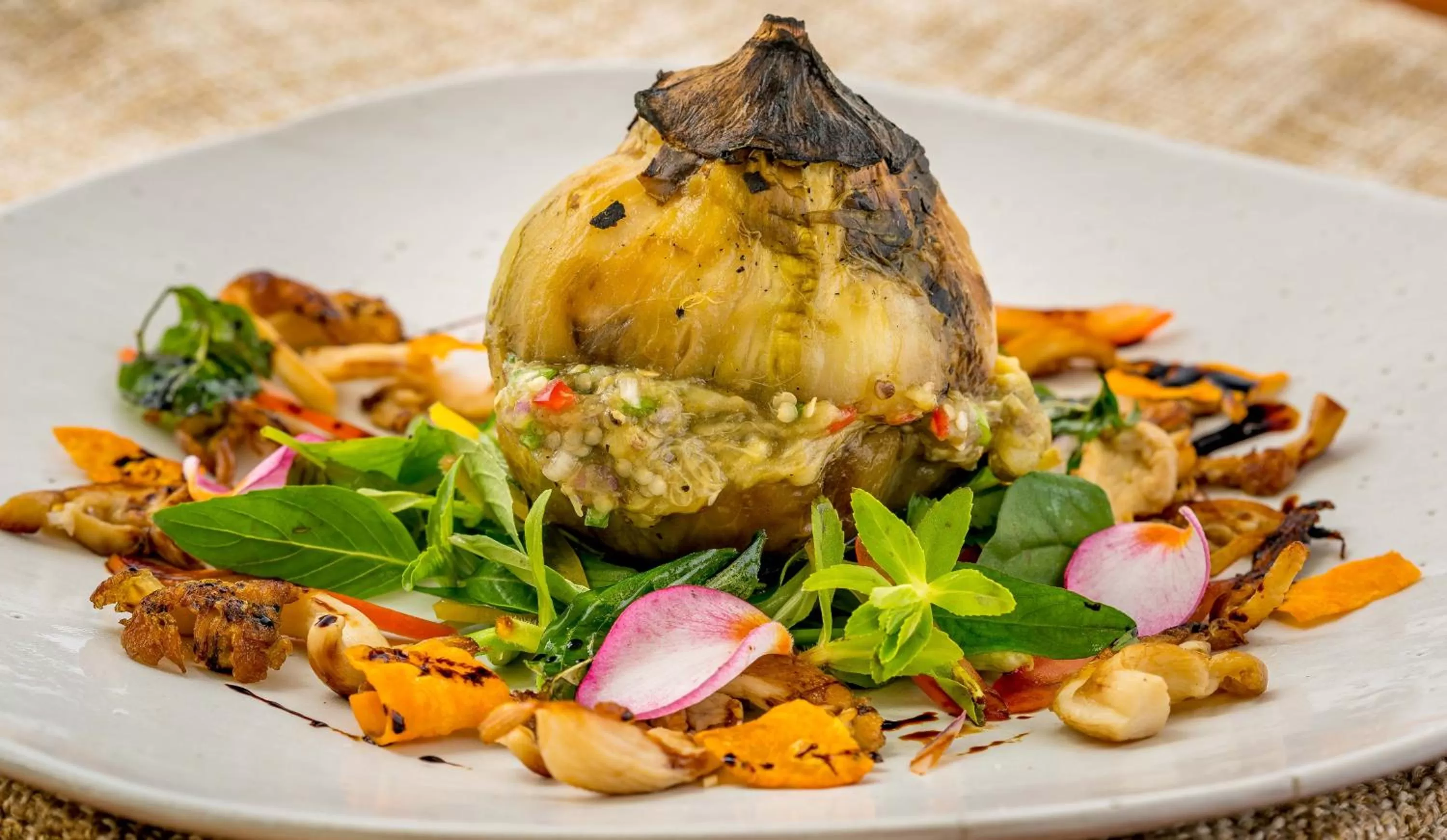 Food close-up in Anantara Angkor Resort