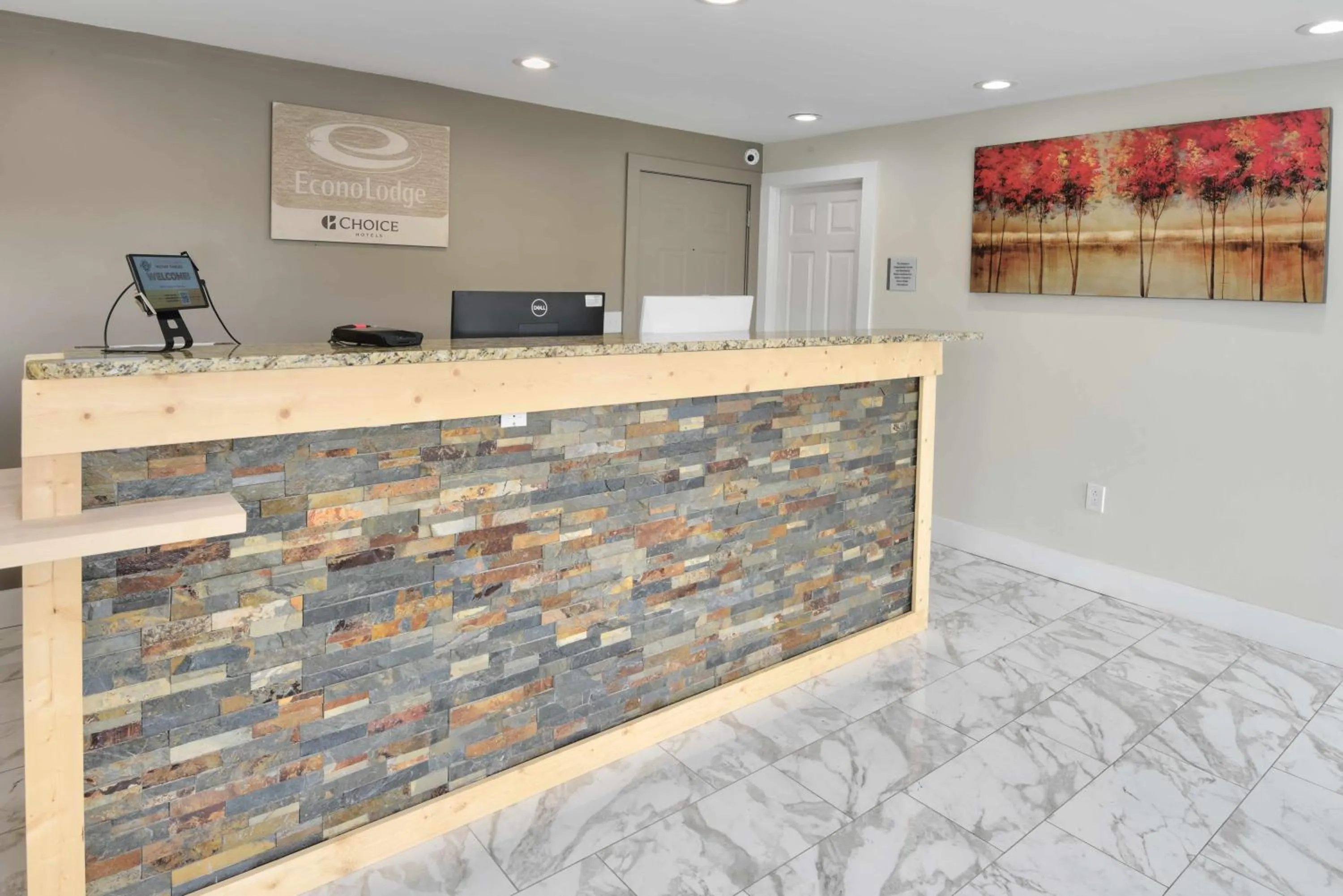 Lobby or reception in Econo Lodge Sevierville-Pigeon Forge on the River