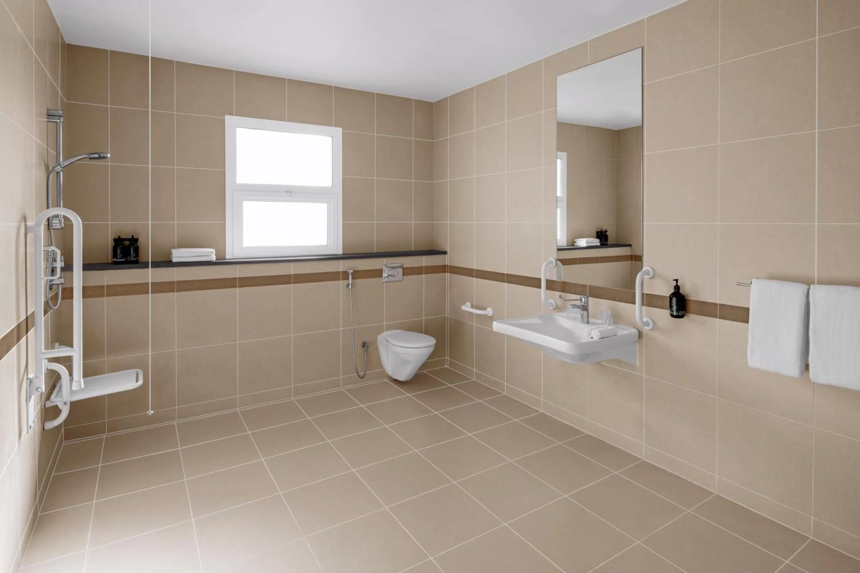 Bathroom in Holiday Inn Express Dubai Safa Park by IHG