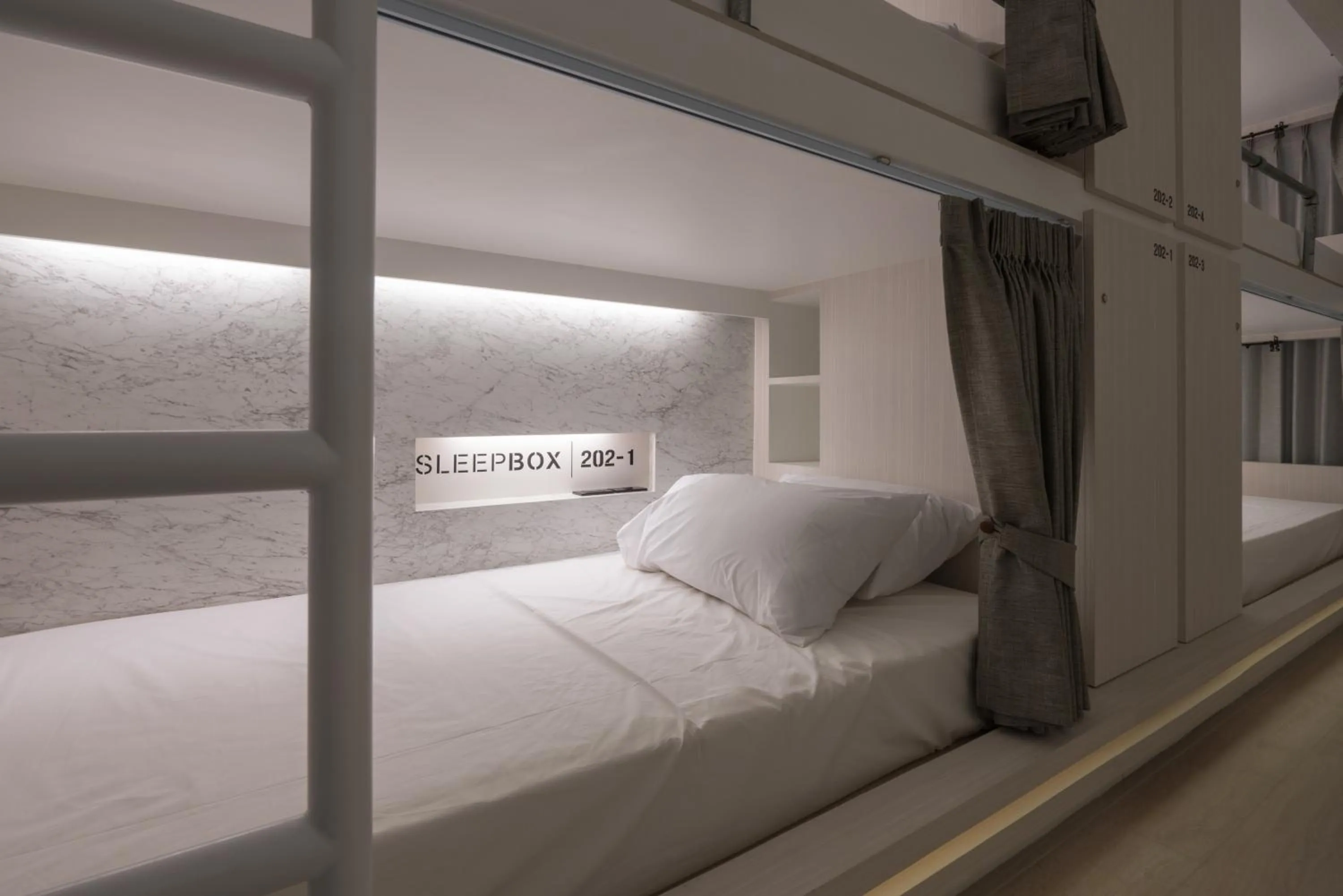bunk bed, Bed in Sleep Box Hotel Sukhumvit 22