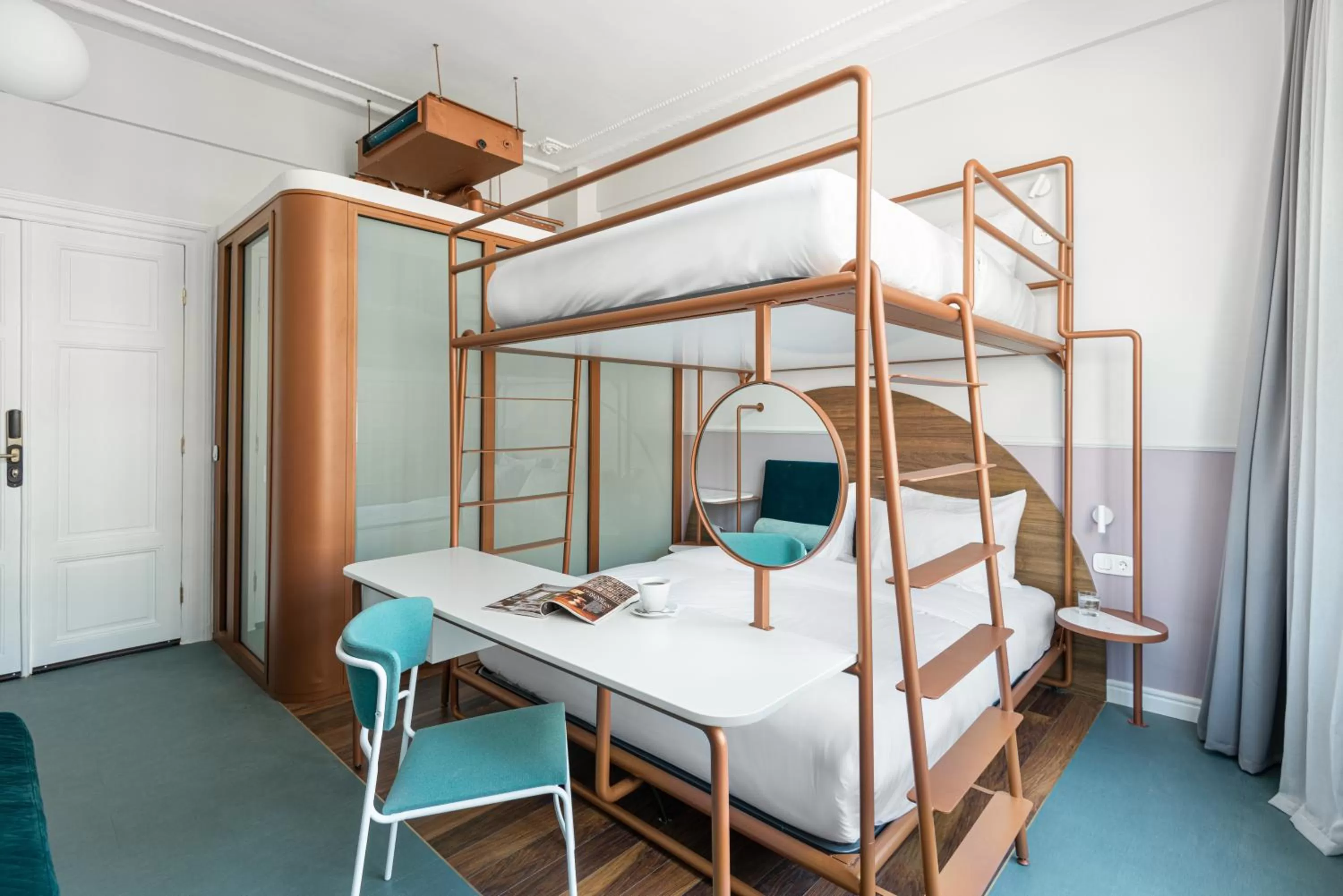 Bed in Colors Urban Hotel Thessaloniki