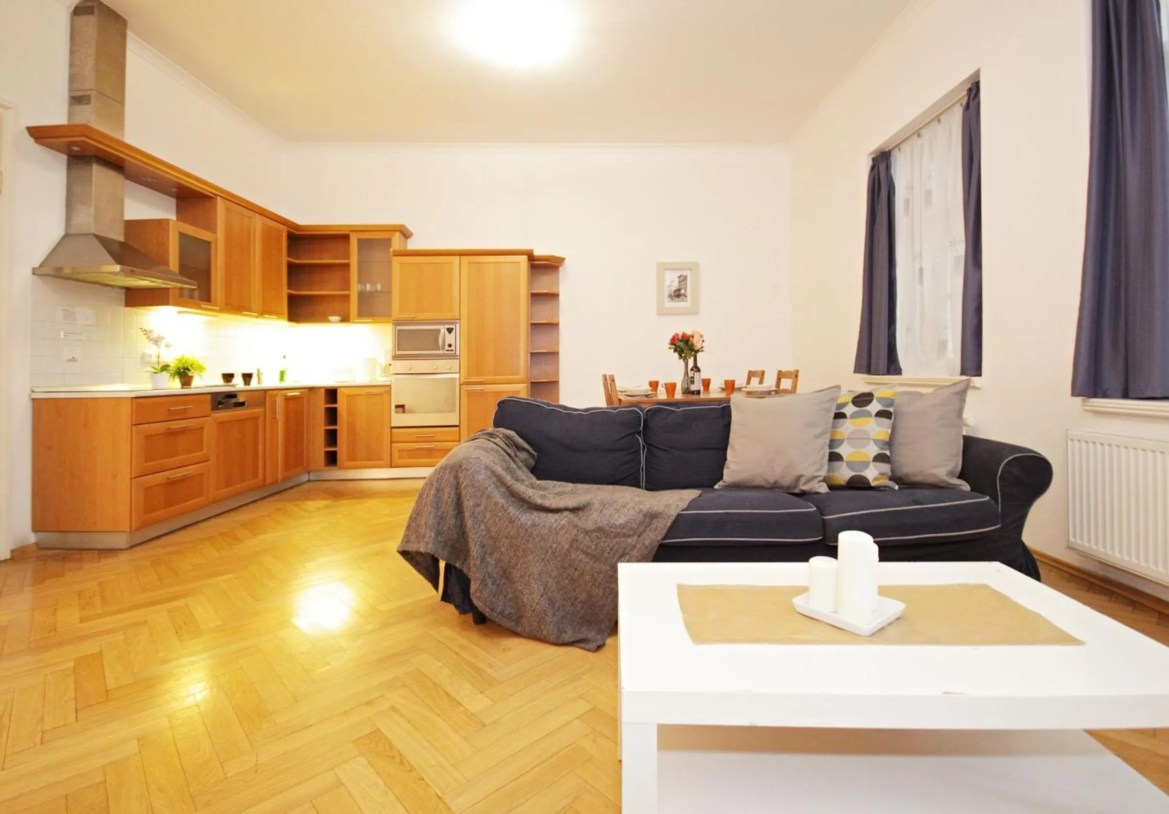 Living room in Prague Central Residence