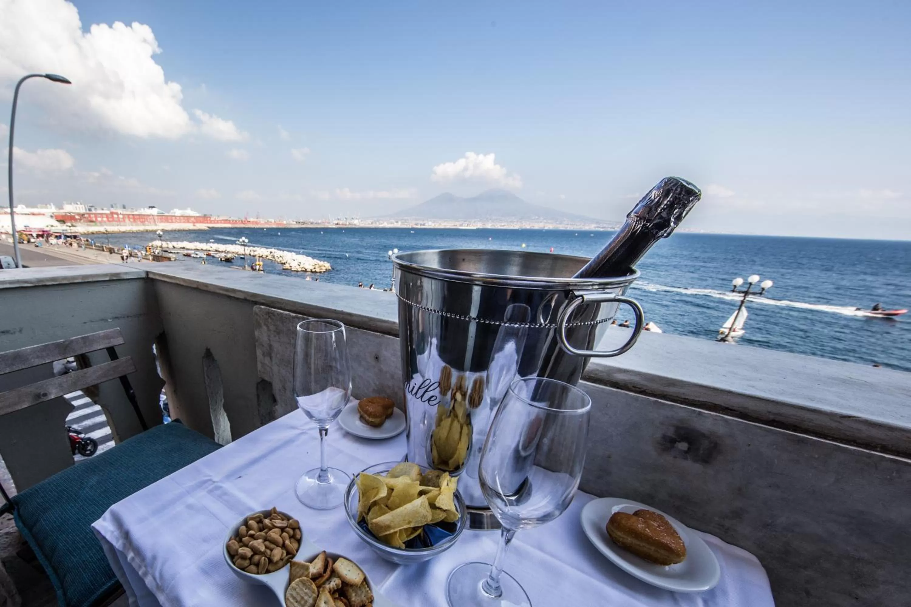 Balcony/Terrace in Relais sul Mare Boutique Hotel