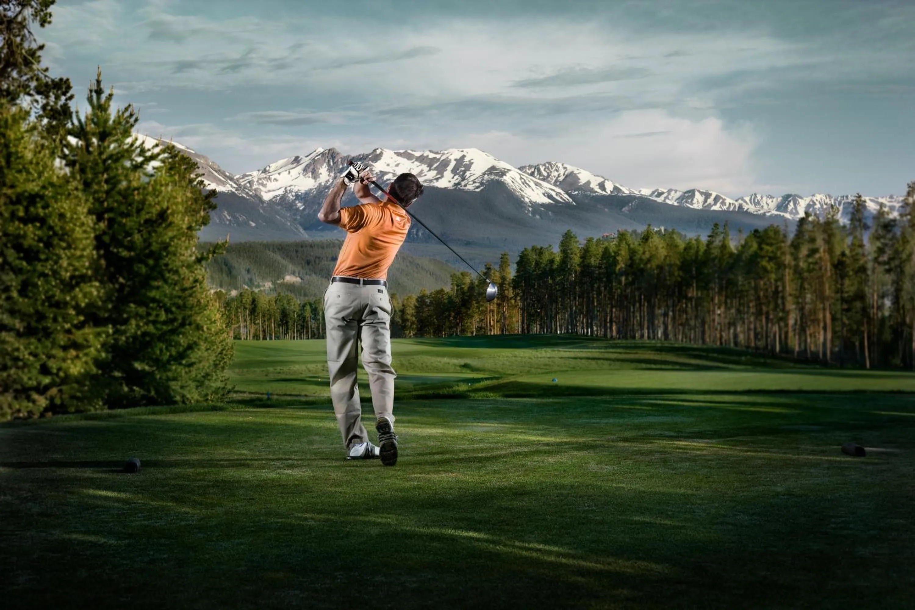 Golfcourse in Timbers & Lone Eagle by Keystone Resort