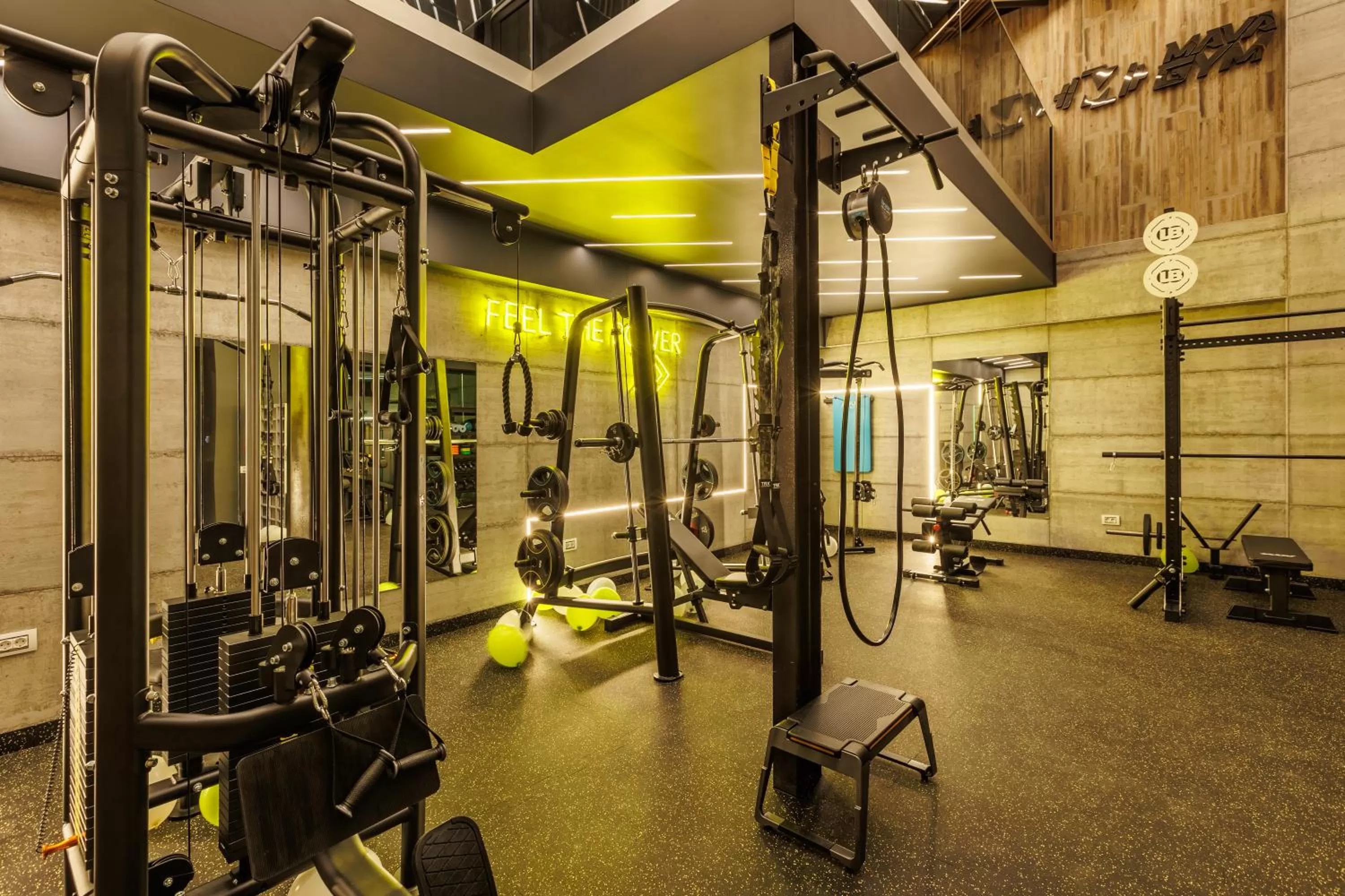 Fitness centre/facilities in Mava Apartamente