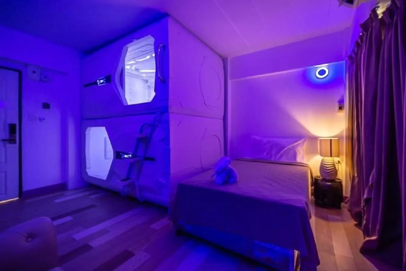 Bed in Sudyod Apartment