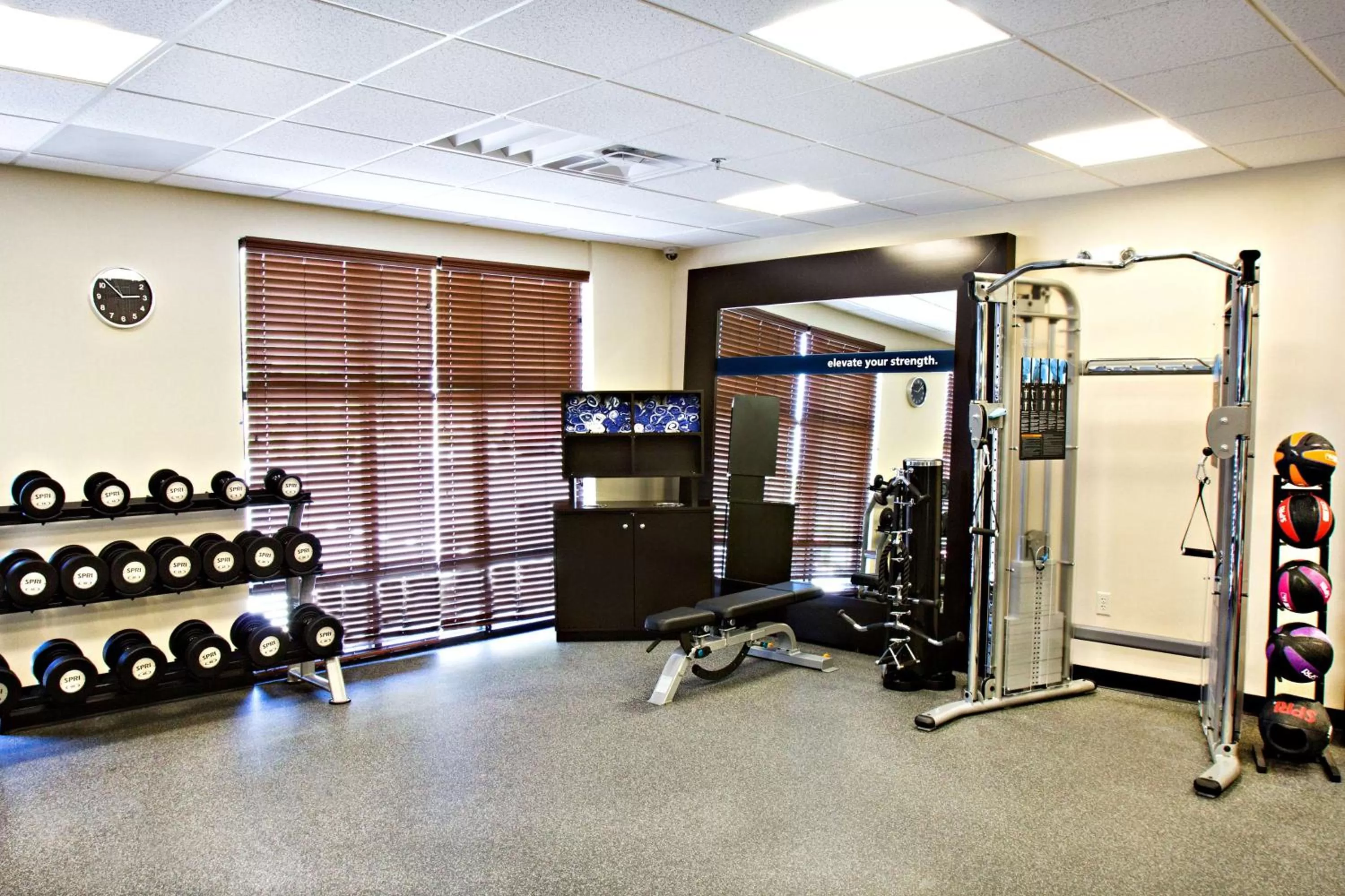 Fitness centre/facilities in Hampton Inn & Suites Salt Lake City/Farmington