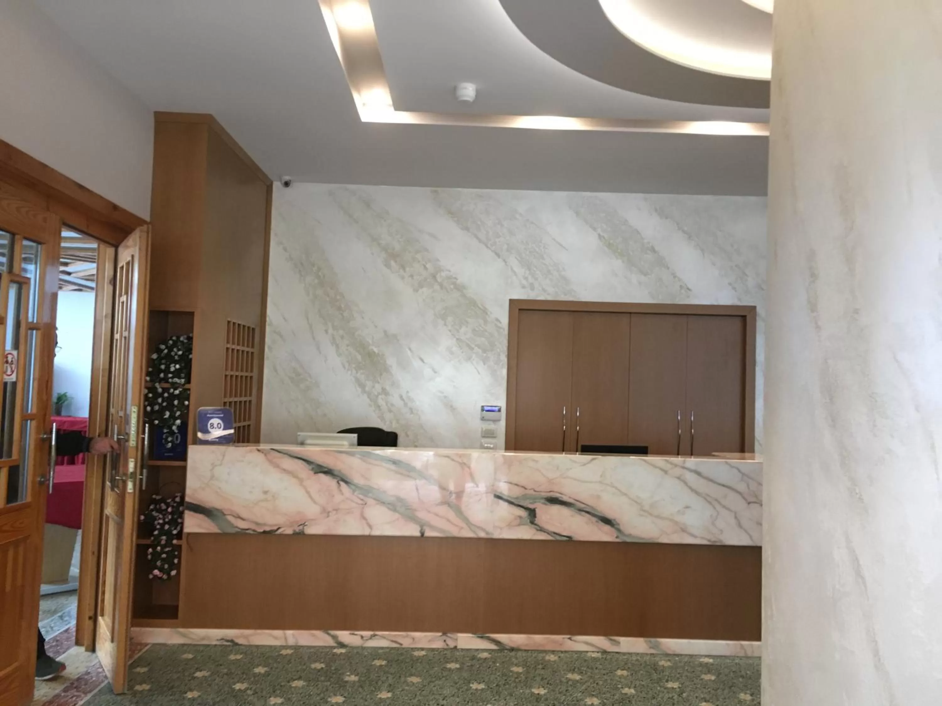 Lobby or reception in Hotel Kamomil