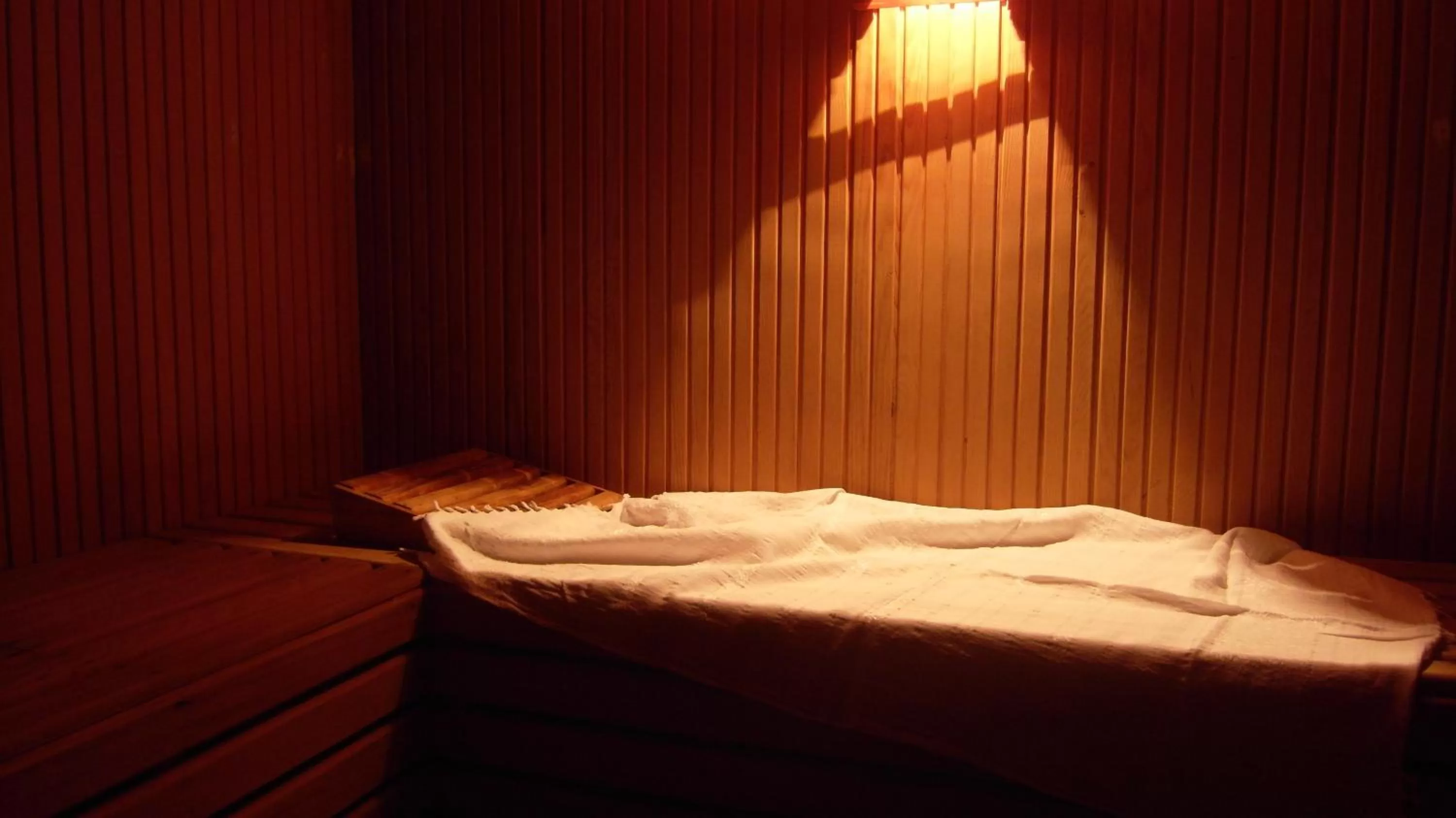 Sauna, Bed in Apart Hotel Best