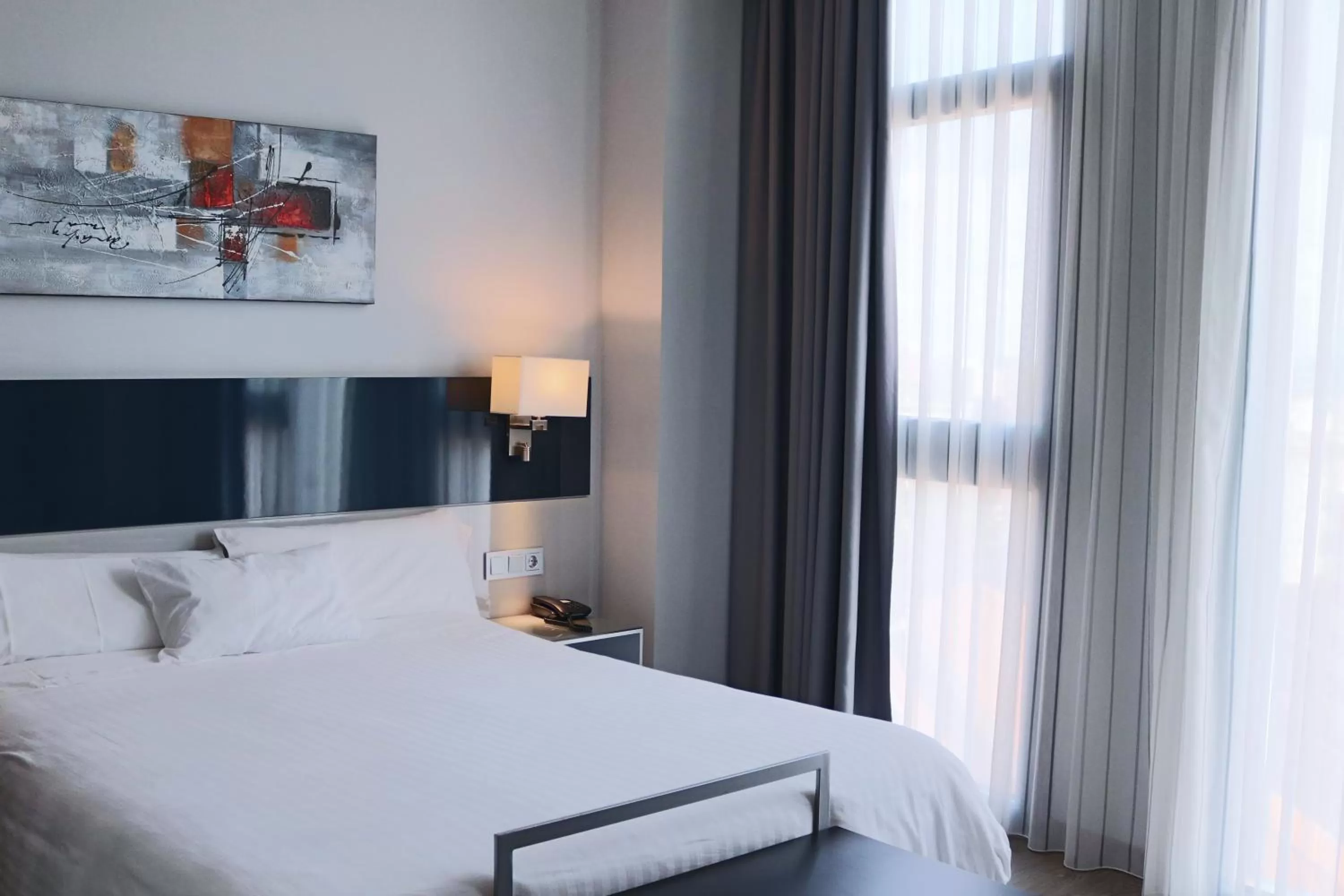 Bed in Hotel Santa Eulalia