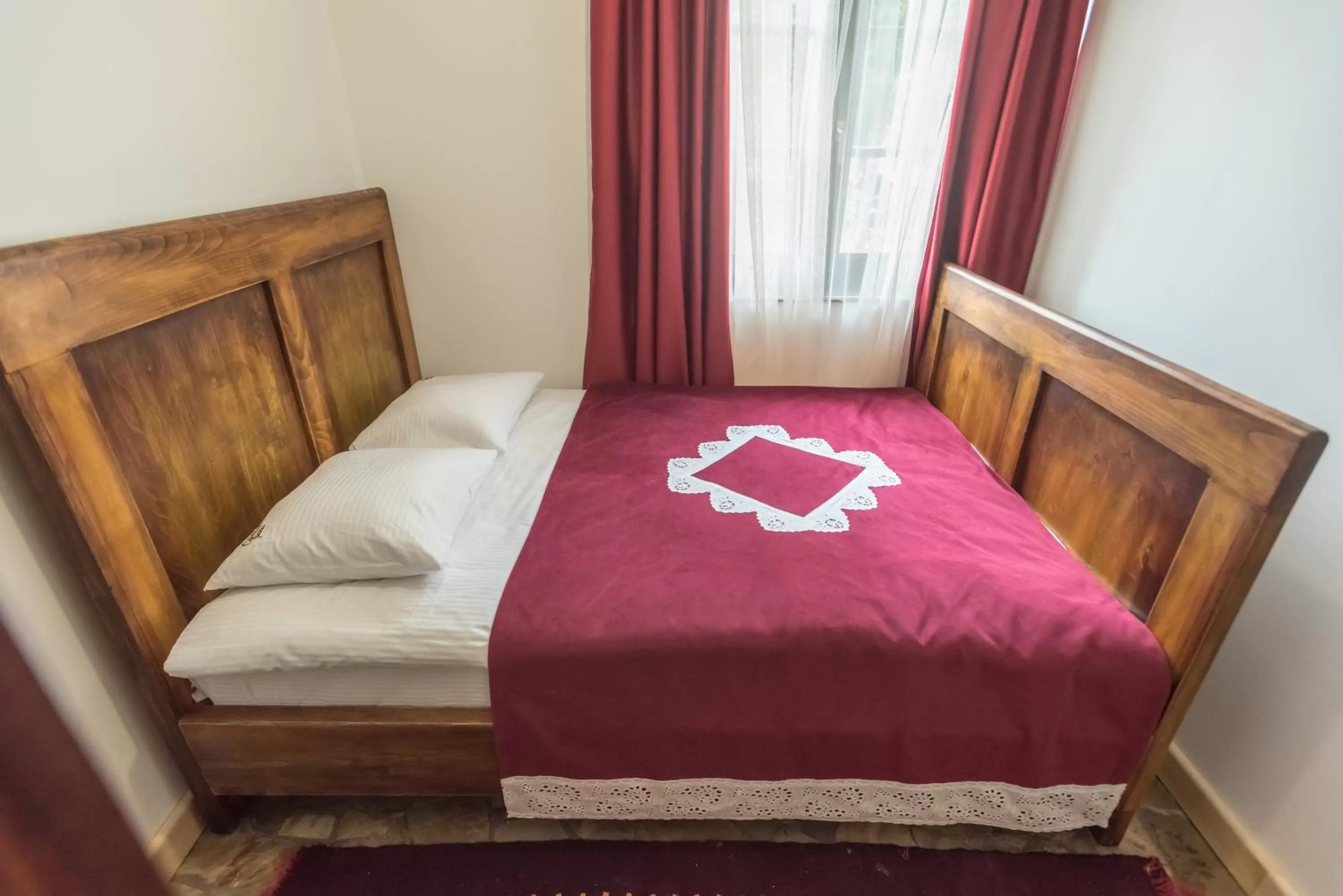 Bed in B&B Etno Village Sunčana Reka