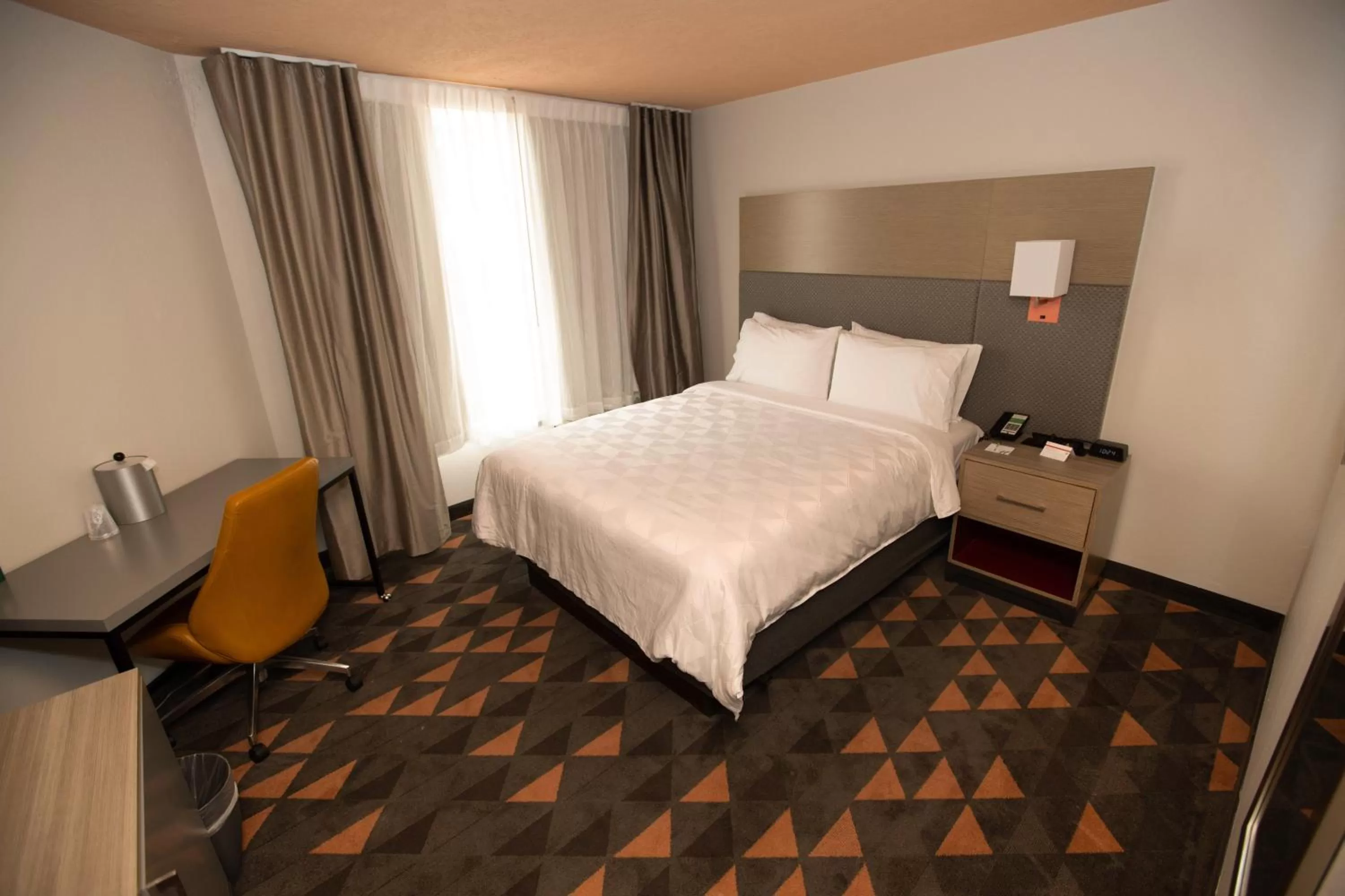 King Room - Hearing Accessible - Roll-in Shower in Wyndham Houston Hobby Airport