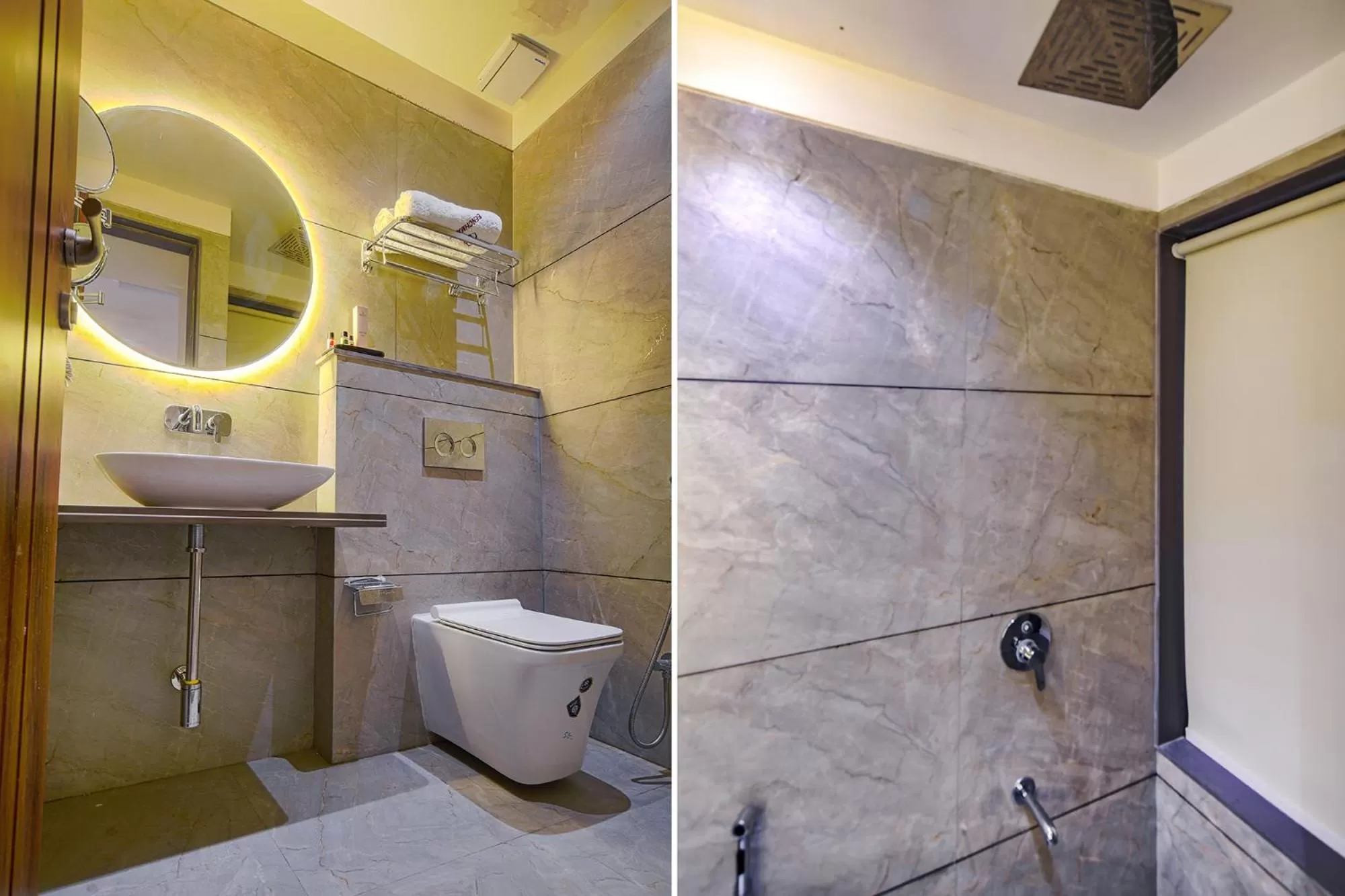 Bathroom in FabHotel Benchmark