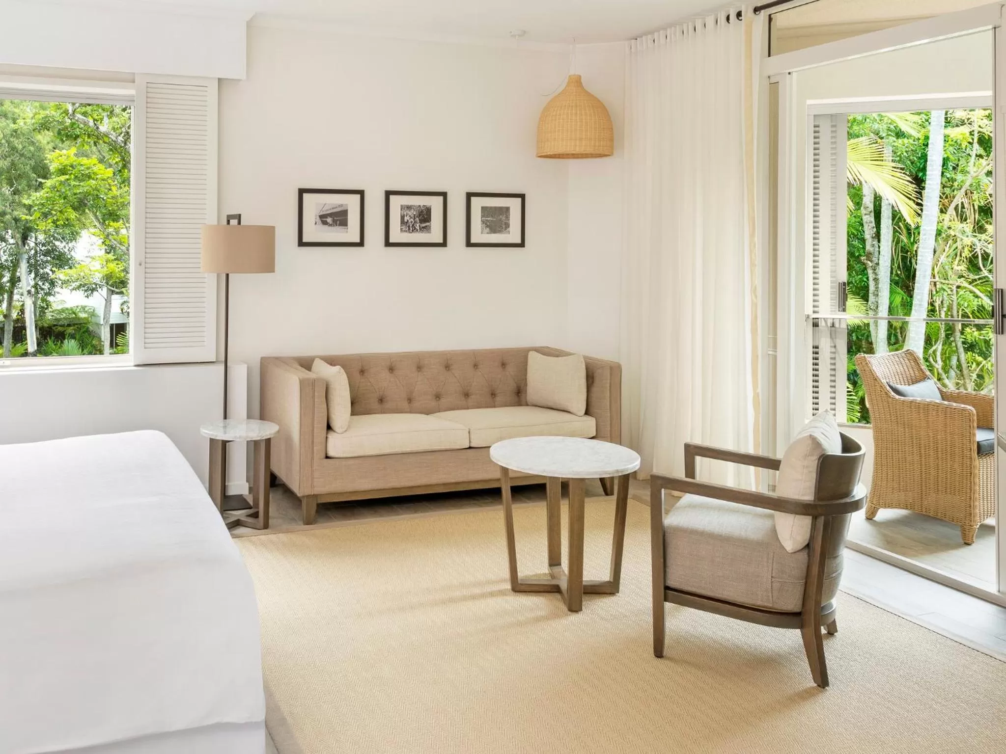 Seating area in Sheraton Grand Mirage Resort, Port Douglas