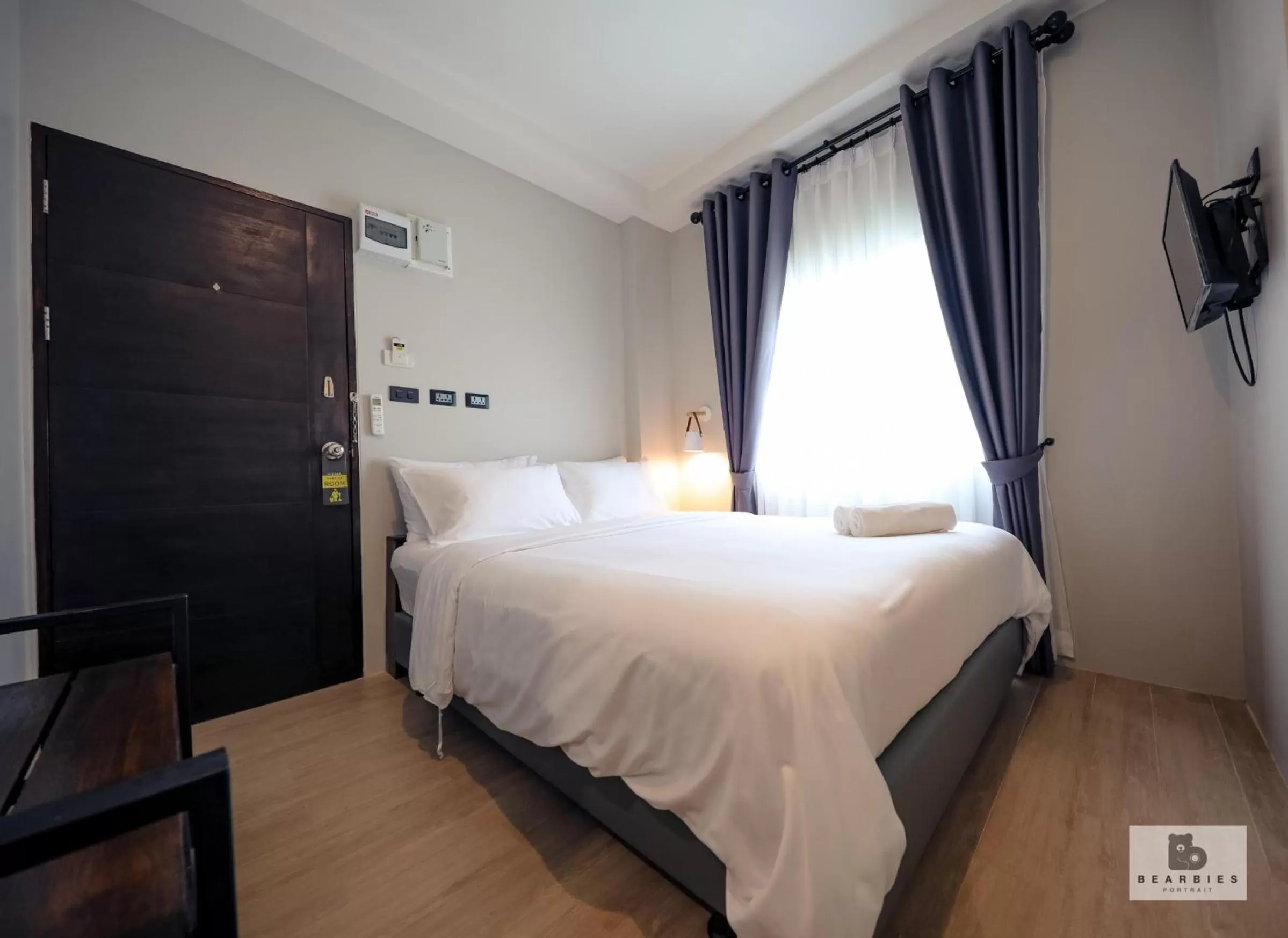 Bed in Get GuestHouse 2 ( Sangsri soi 4)