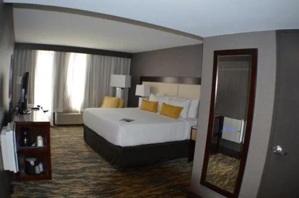 Bed in Wyndham Lancaster Resort and Convention Center