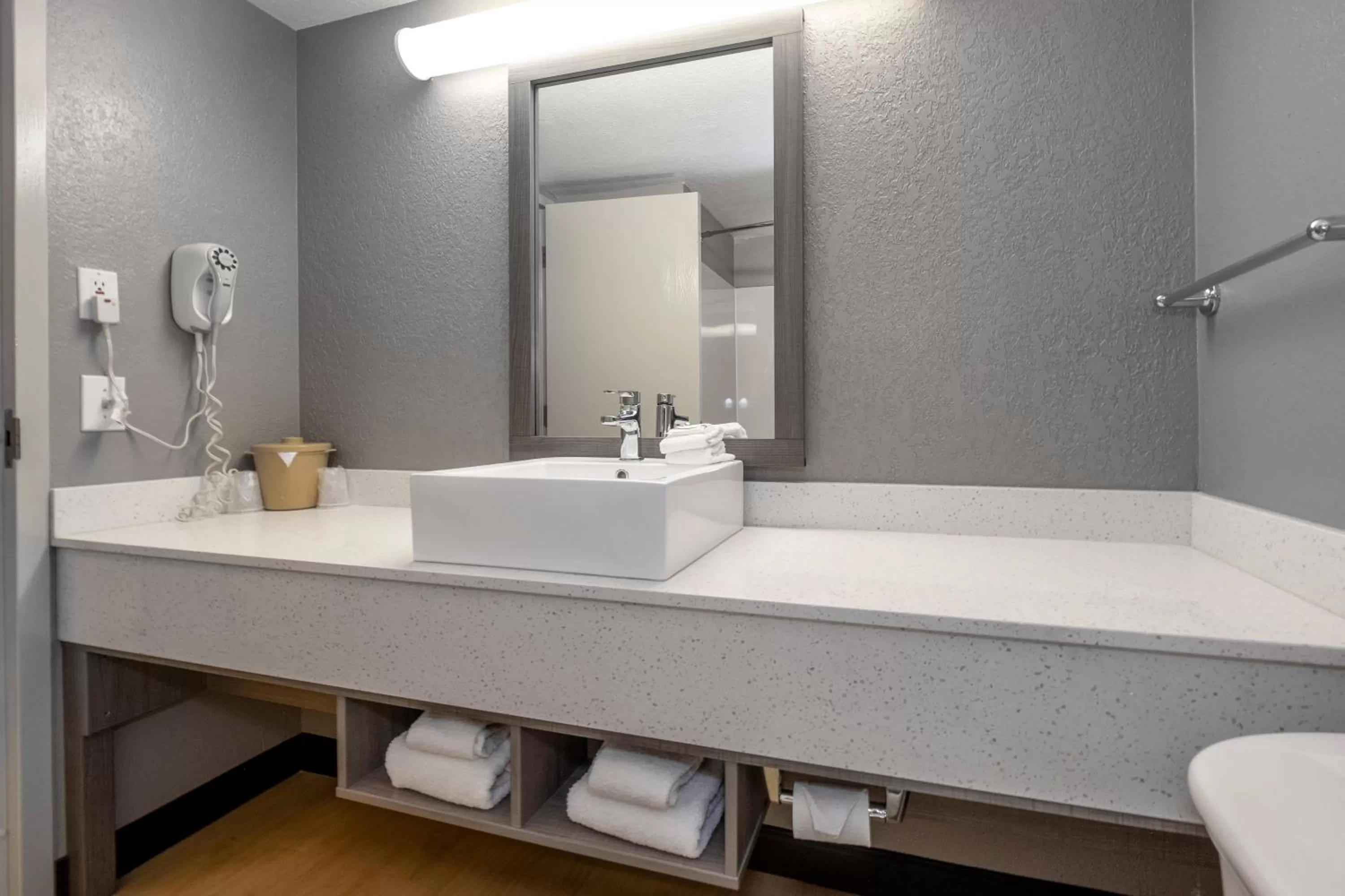 Bathroom in Red Roof Inn PLUS Boston - Mansfield - Foxboro