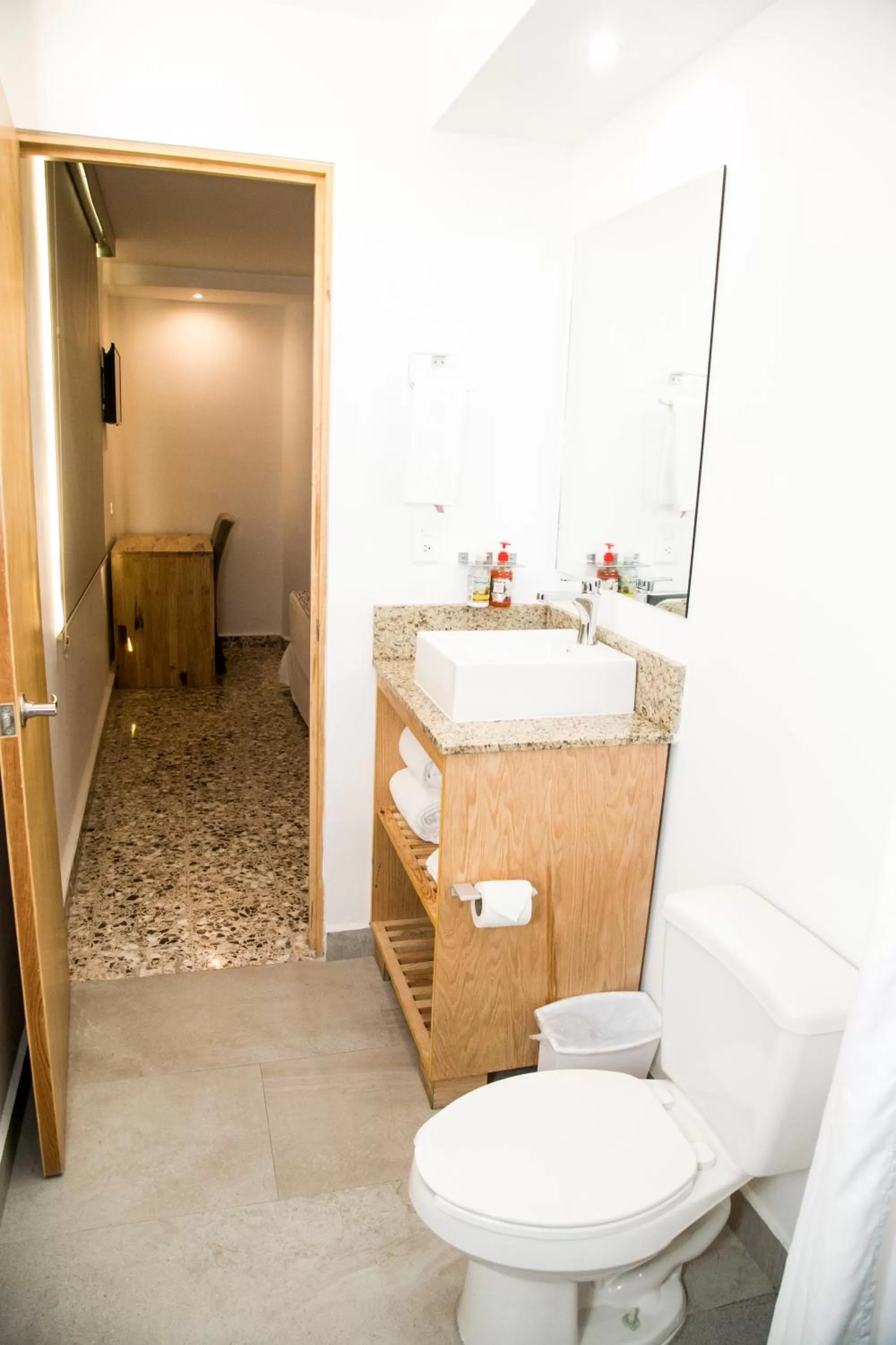 Toilet in Booking 500