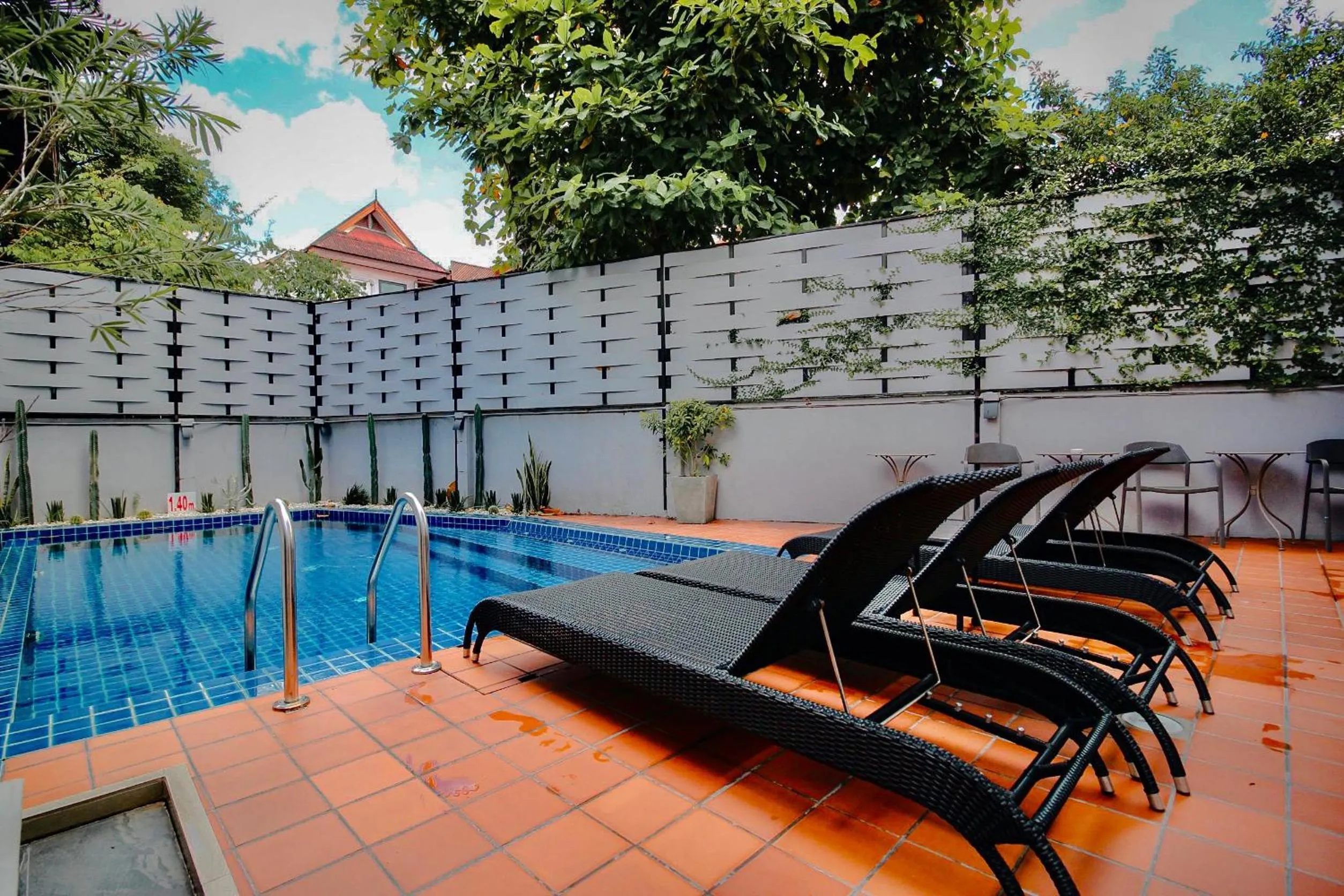 Swimming pool in Wealth Boutique Hotel Chiang Mai