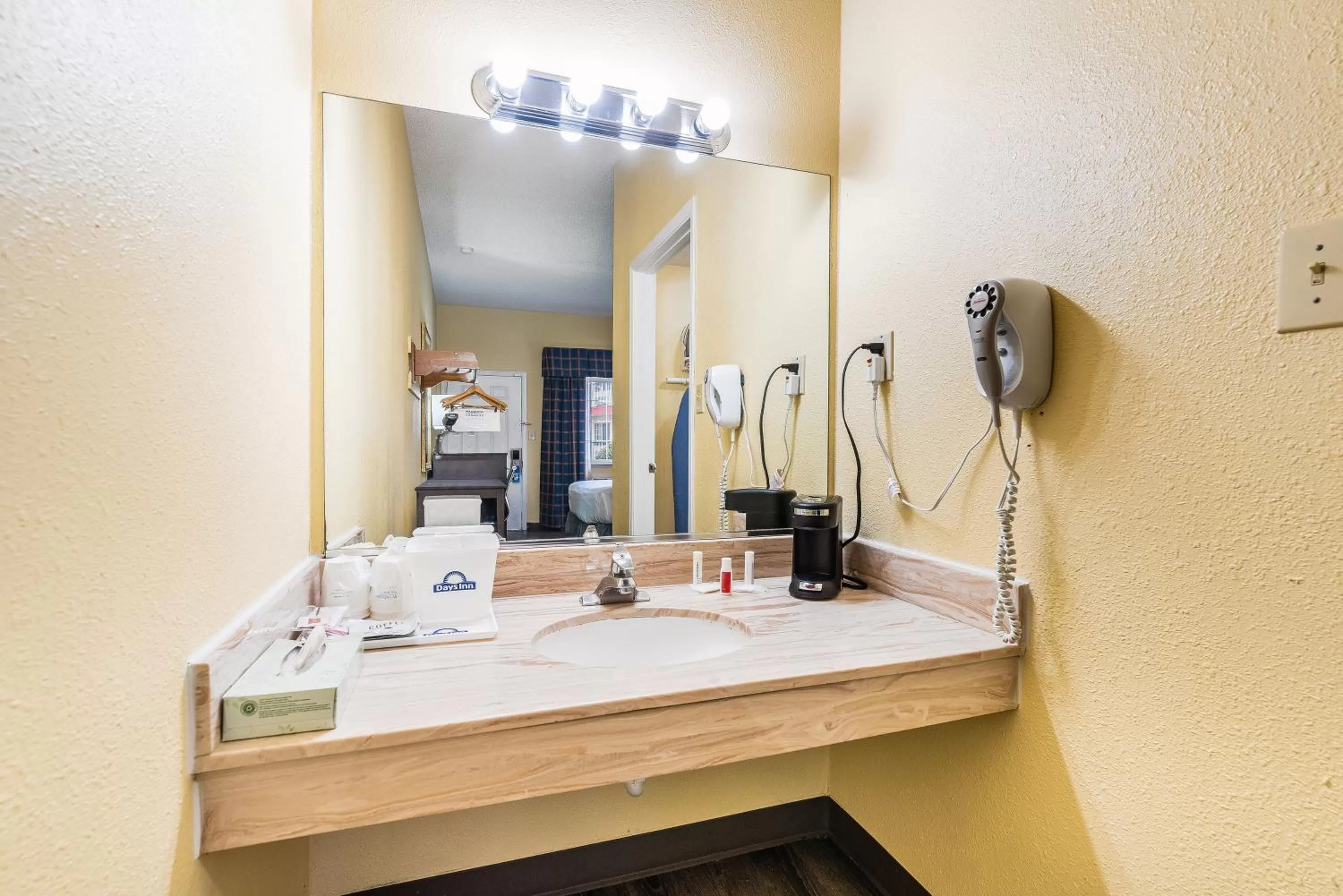 Bathroom in Days Inn by Wyndham Federal Way