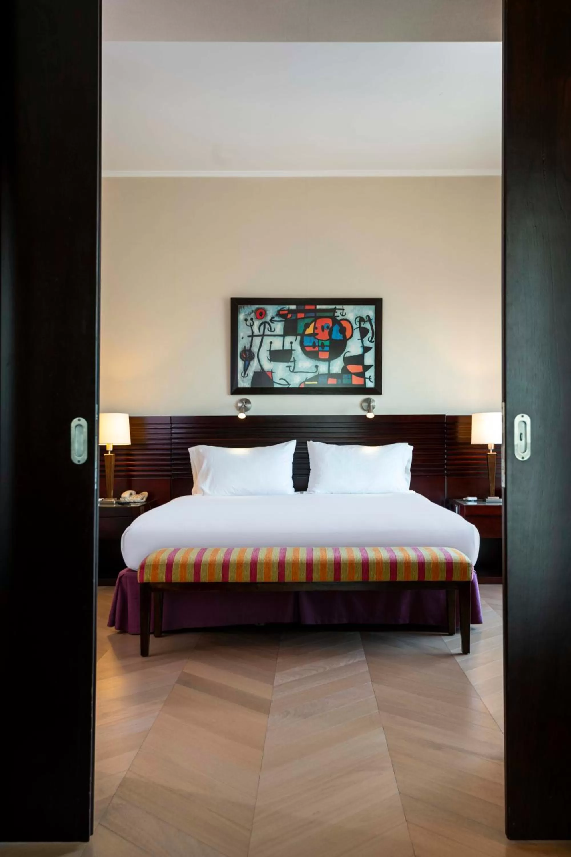 Bed in Eurobuilding Hotel Boutique Buenos Aires