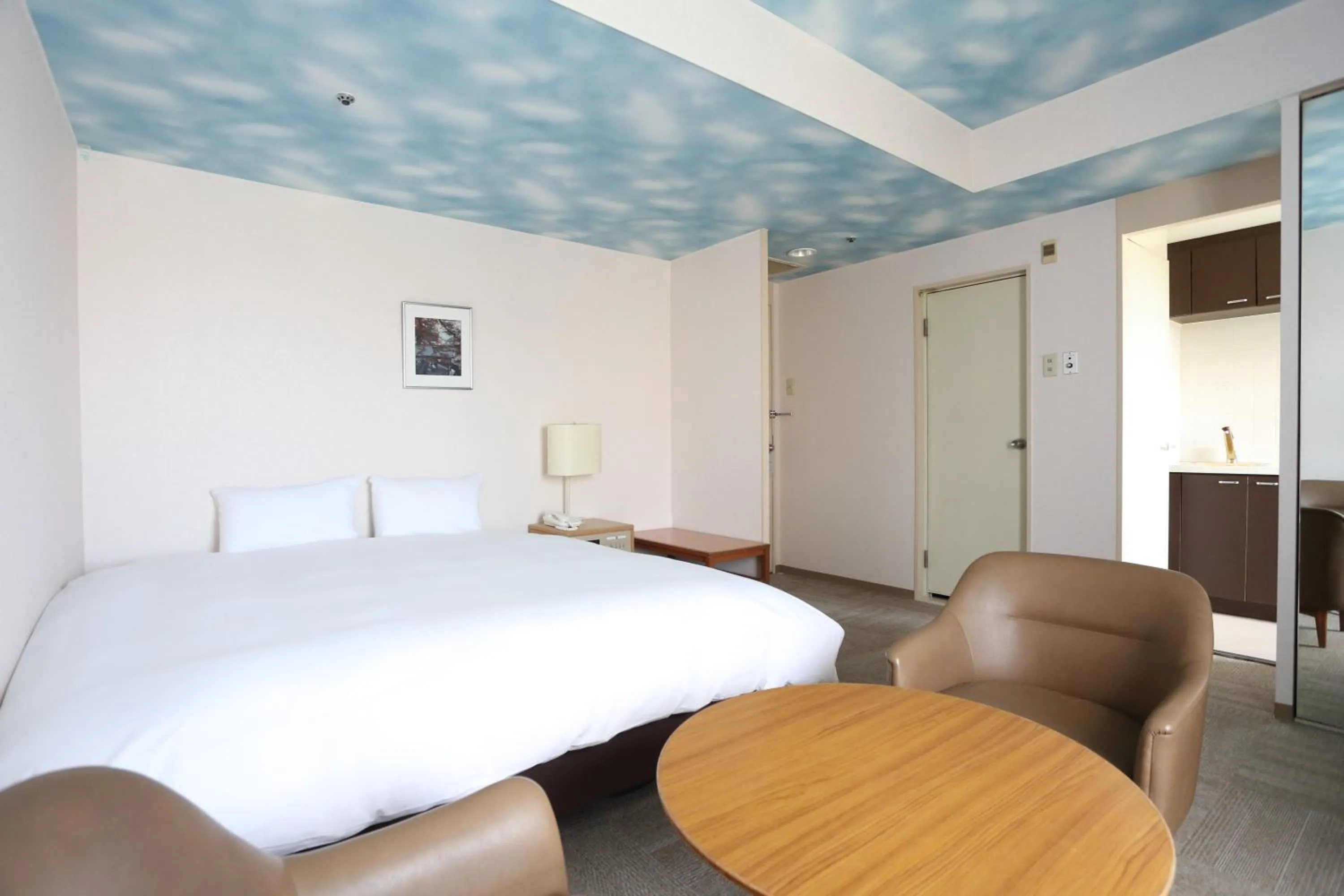 Bed in Hotel International House Osaka