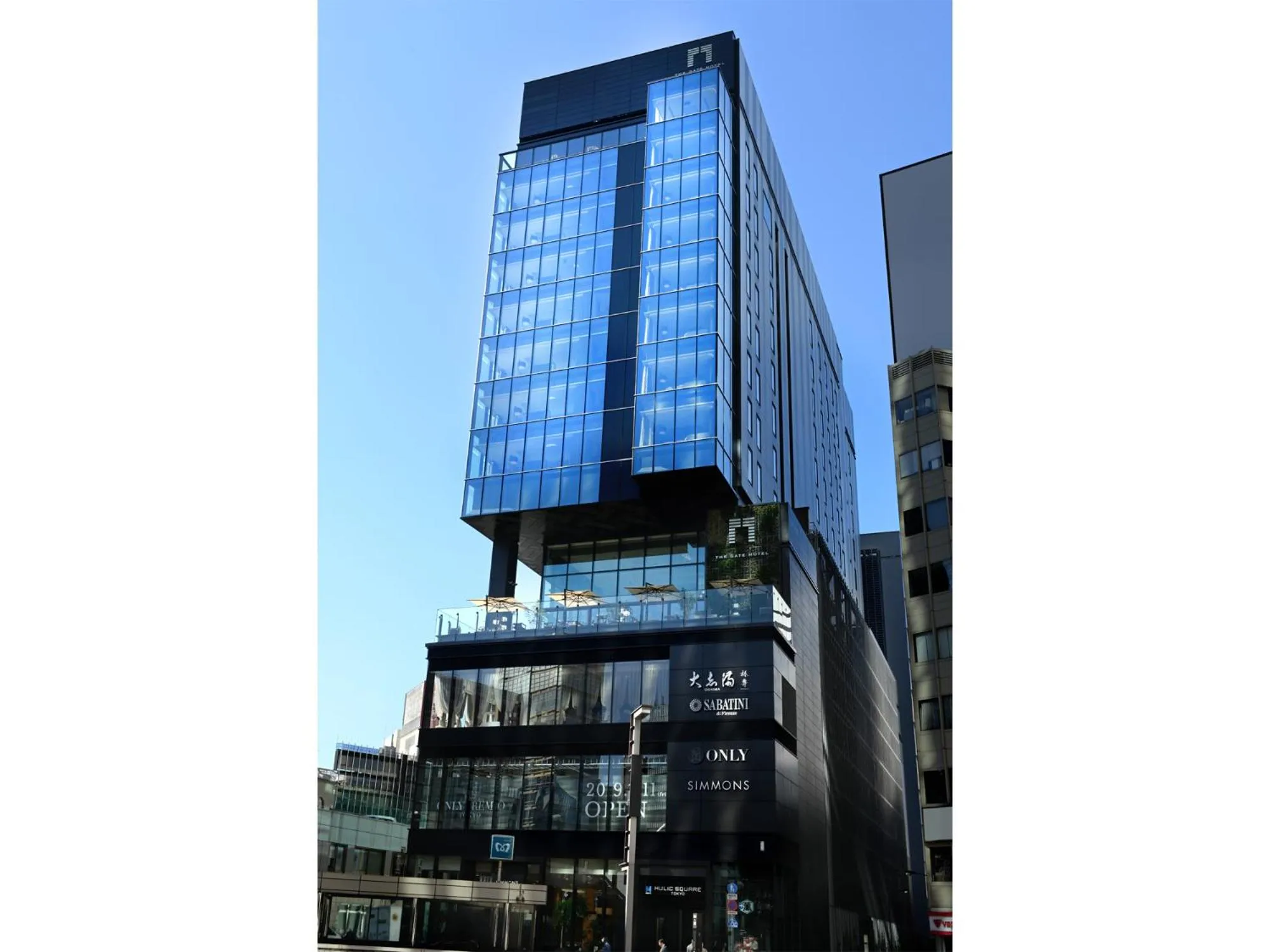 Facade/entrance in The Gate Hotel Tokyo by Hulic