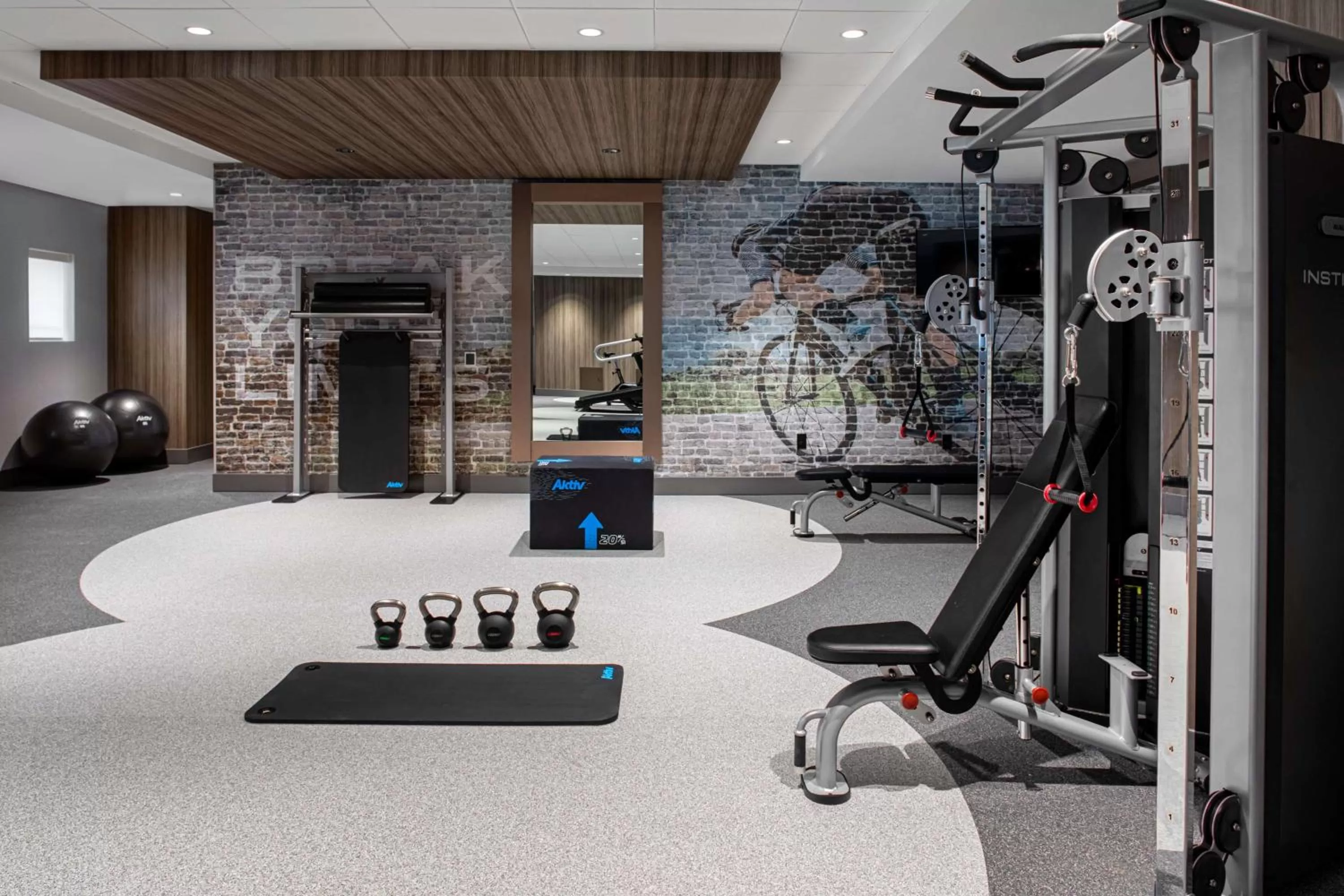 Fitness centre/facilities in Hilton Garden Inn Camden Waterfront Philadelphia