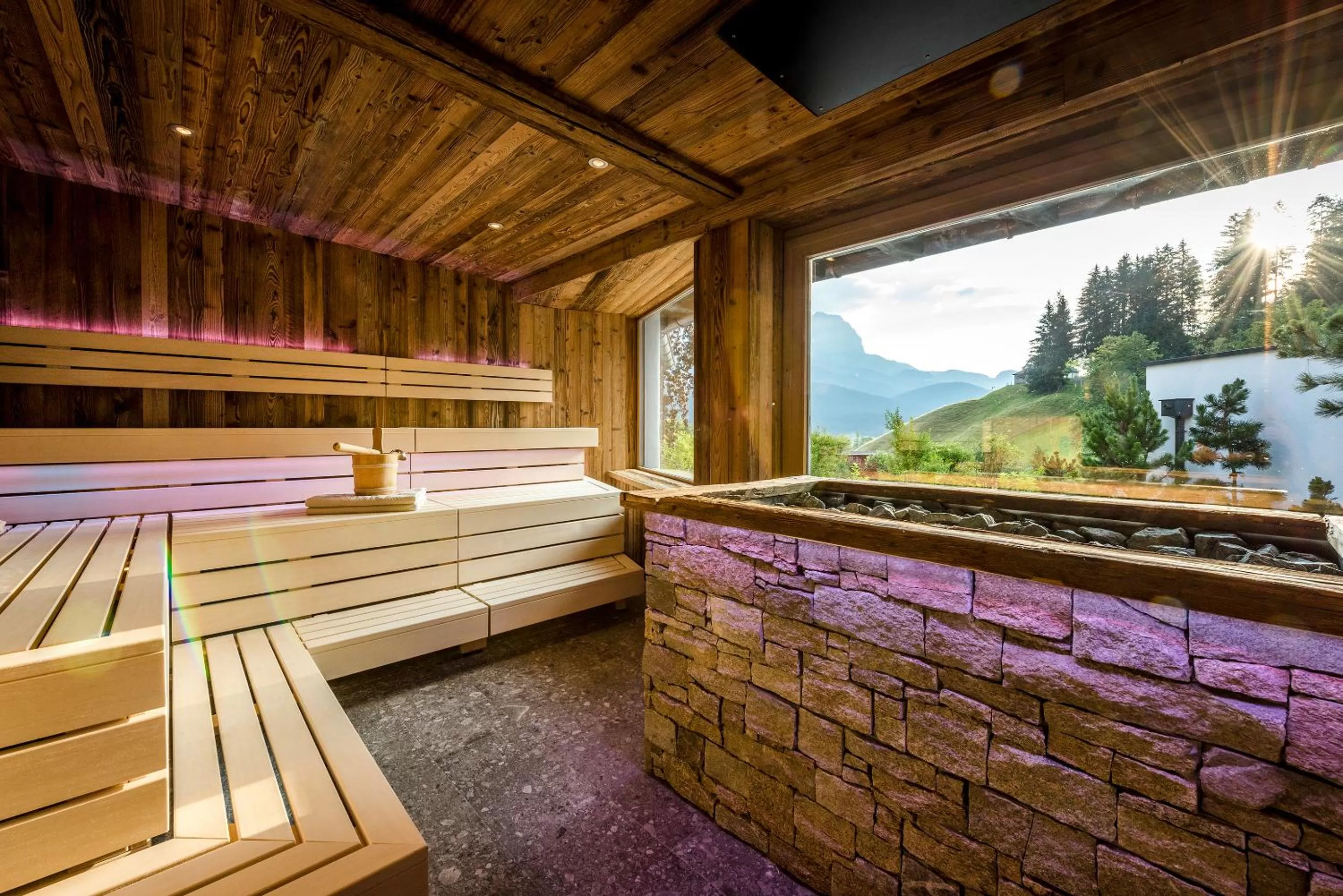 Sauna in Hotel Der Bär