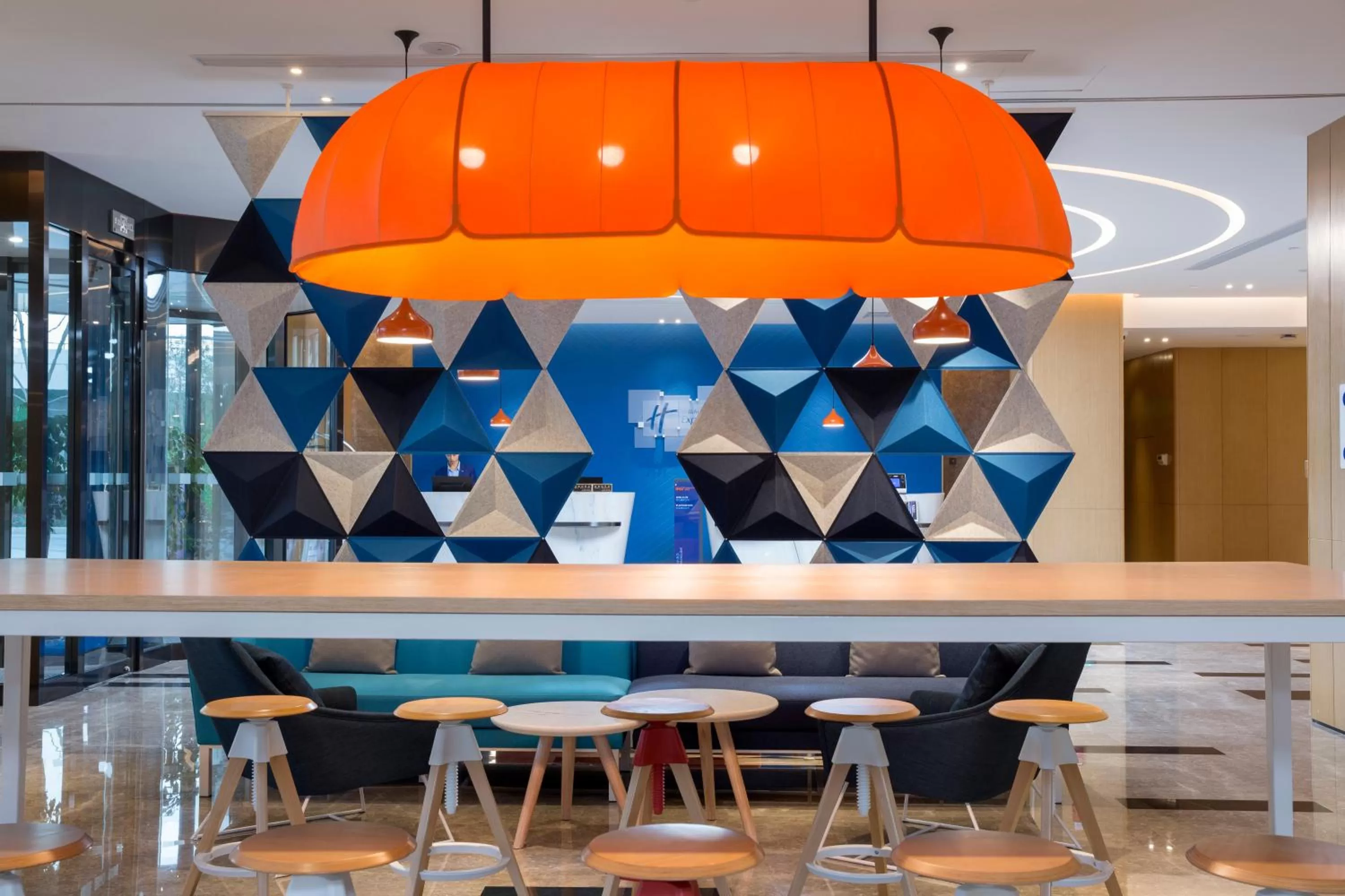 Property building in Holiday Inn Express Shanghai Kangqiao by IHG